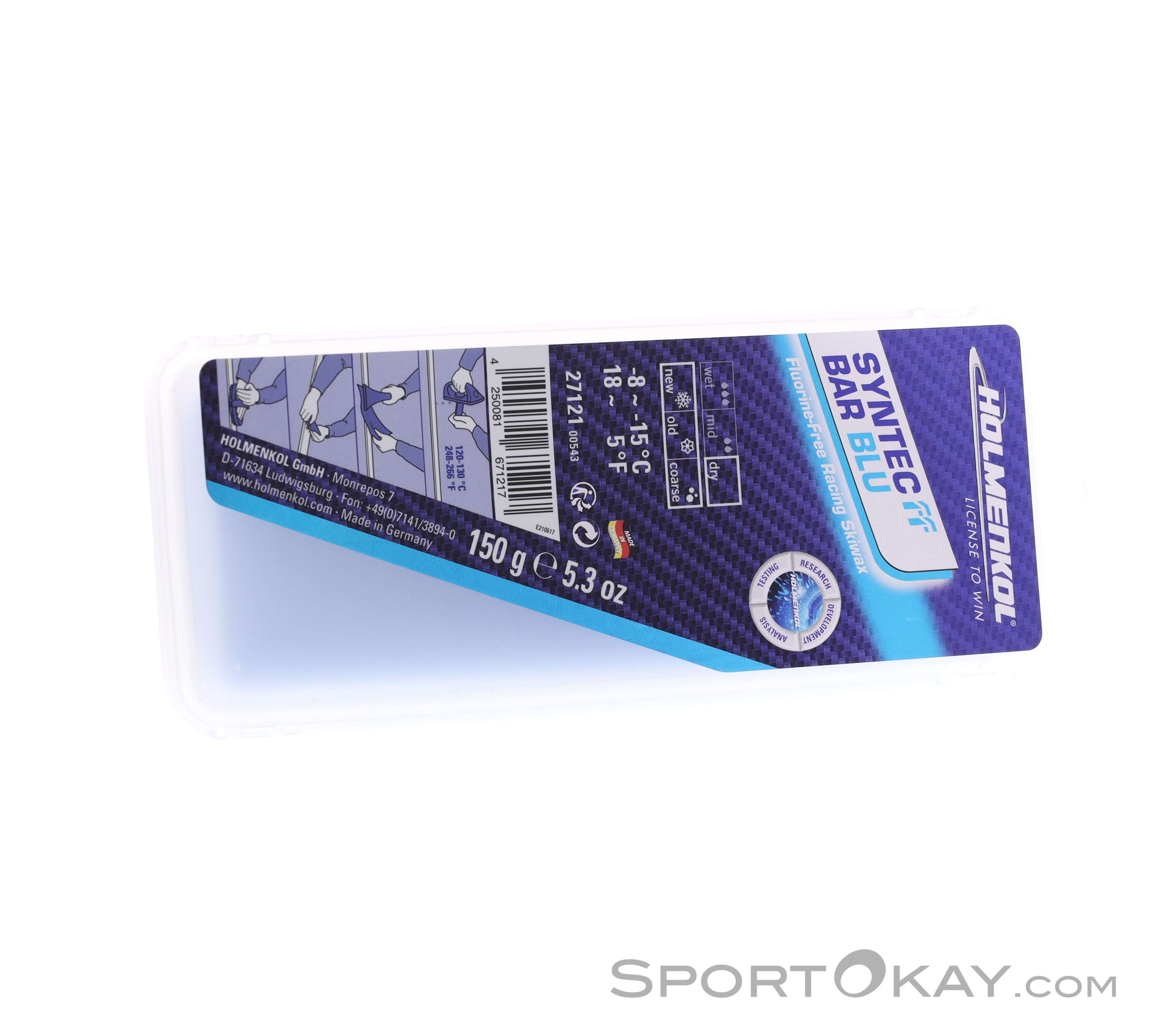 HOLMENKOL SYNTEC BAR BLU 150g 【公式通販】
