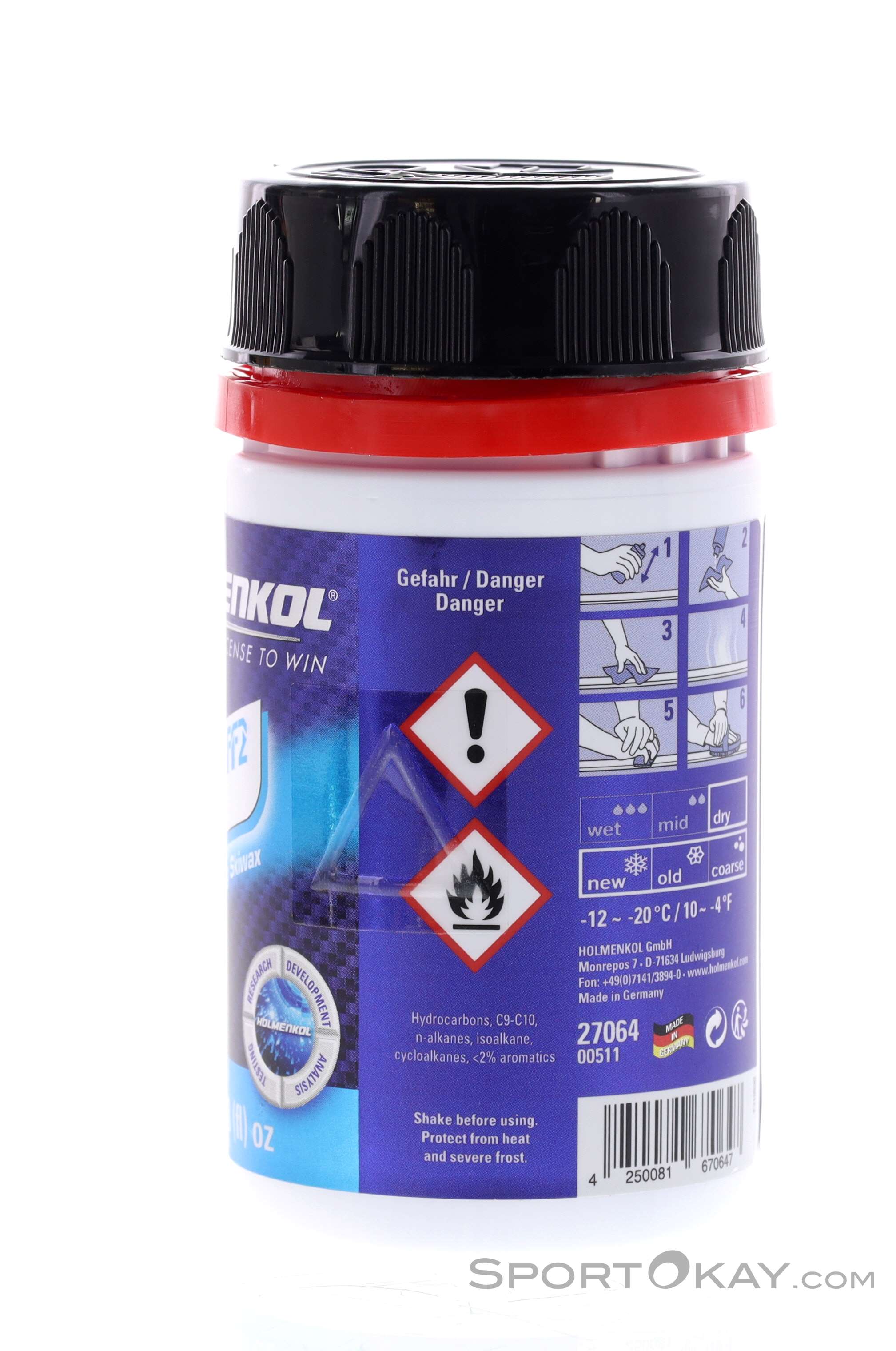 Holmenkol Syntec FF2 blue 100ml Liquid Wax - Wax - Ski Care - Ski