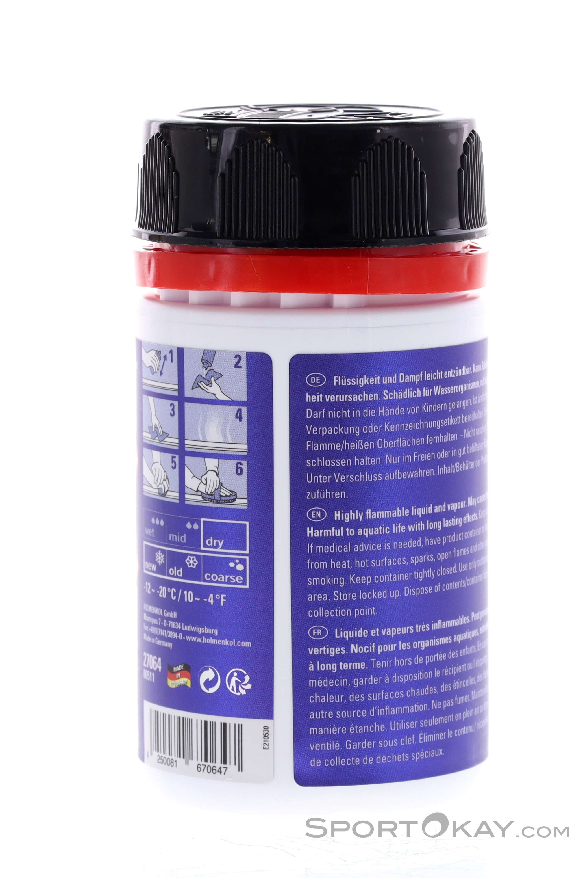 Holmenkol Syntec FF2 blue 100ml Liquid Wax - Wax - Ski Care - Ski