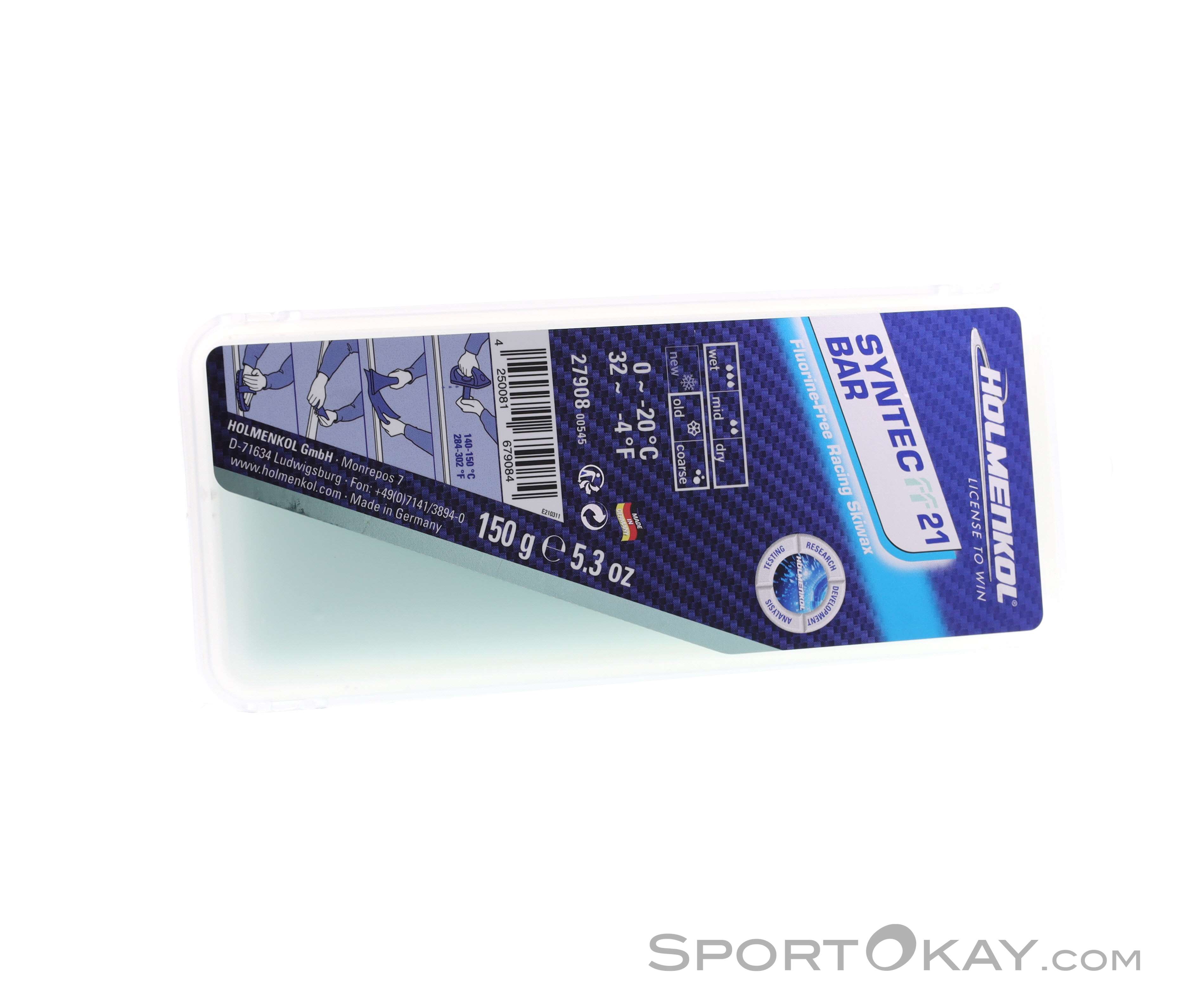 Holmenkol Syntec FF Bar Green 150g
