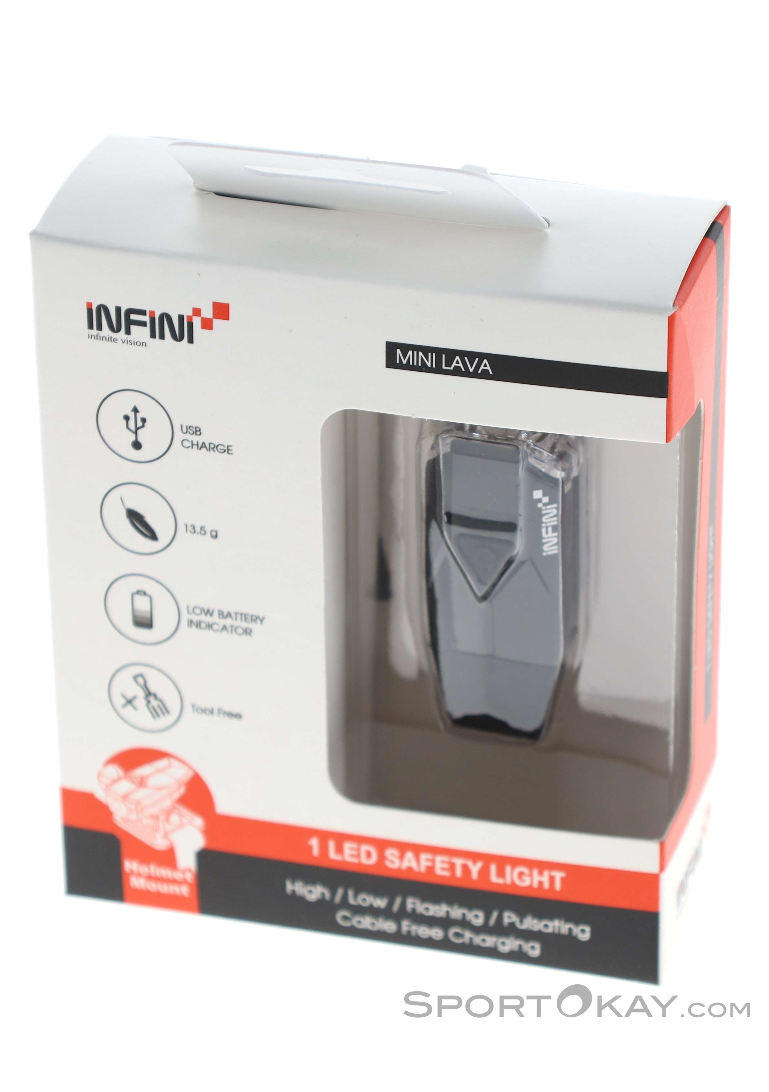 Infini I-261W Mini Lava Bike Light Front Bike All