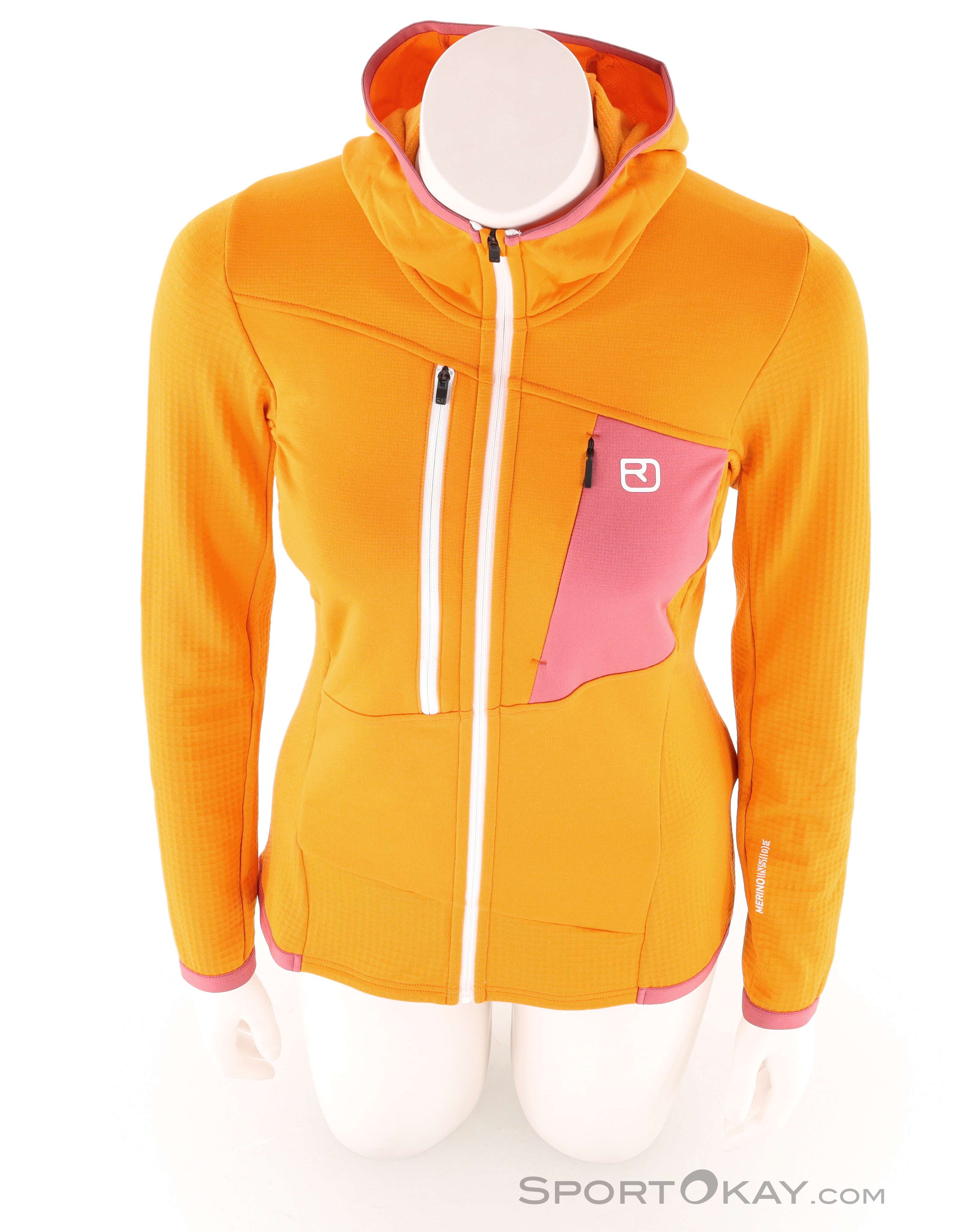 Ortovox Fleece Grid Hoody Women Fleece Jacket Sweaters Outdoor