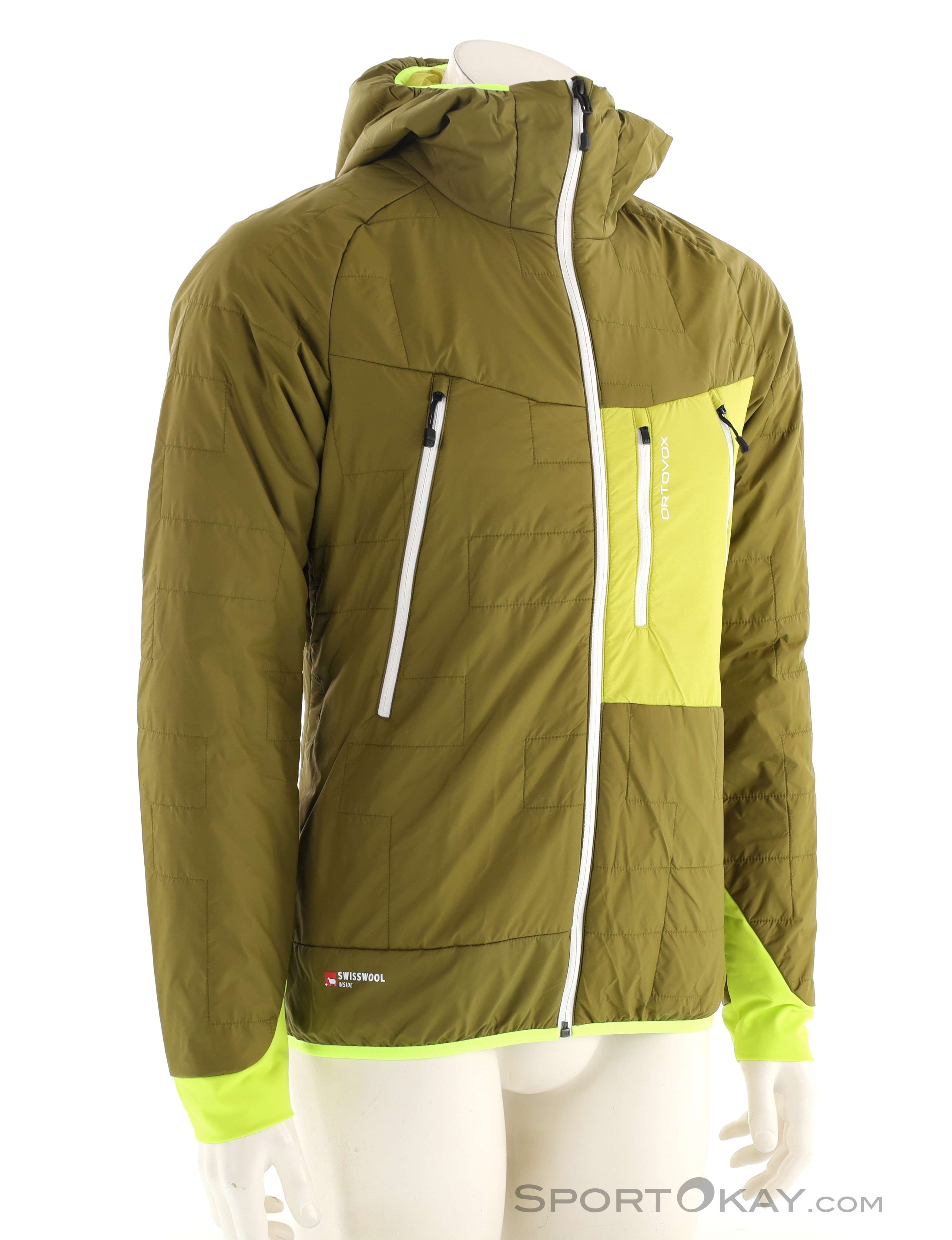 Ortovox Swisswool Piz Boe Mens Ski Touring Jacket Jackets Ski