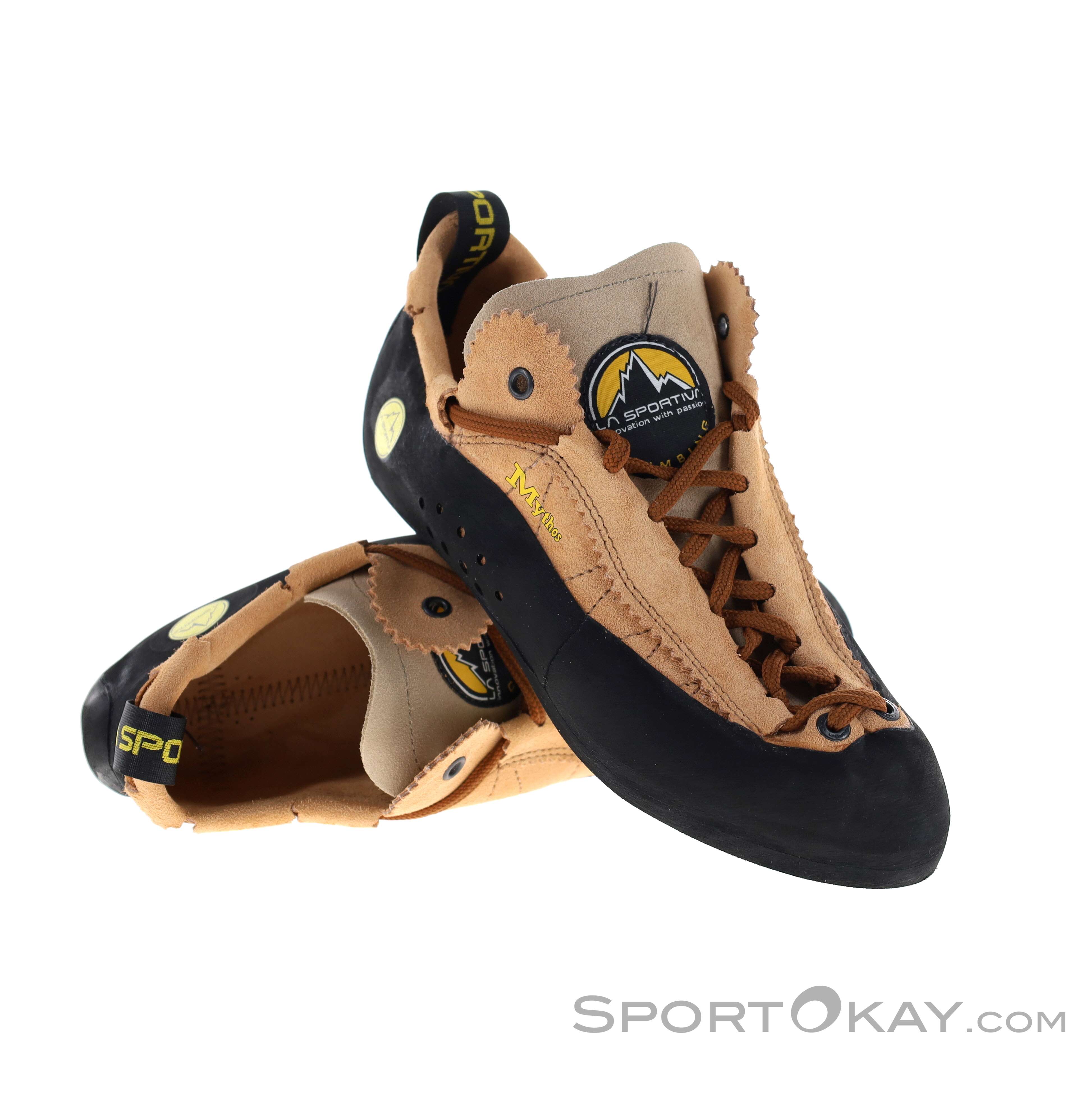 La Sportiva Mythos Kletterschuhe, La Sportiva, Braun, , Herren,Damen,Unisex, 0024-11357, 5638279234, 8058428191826, N1-01.jpg