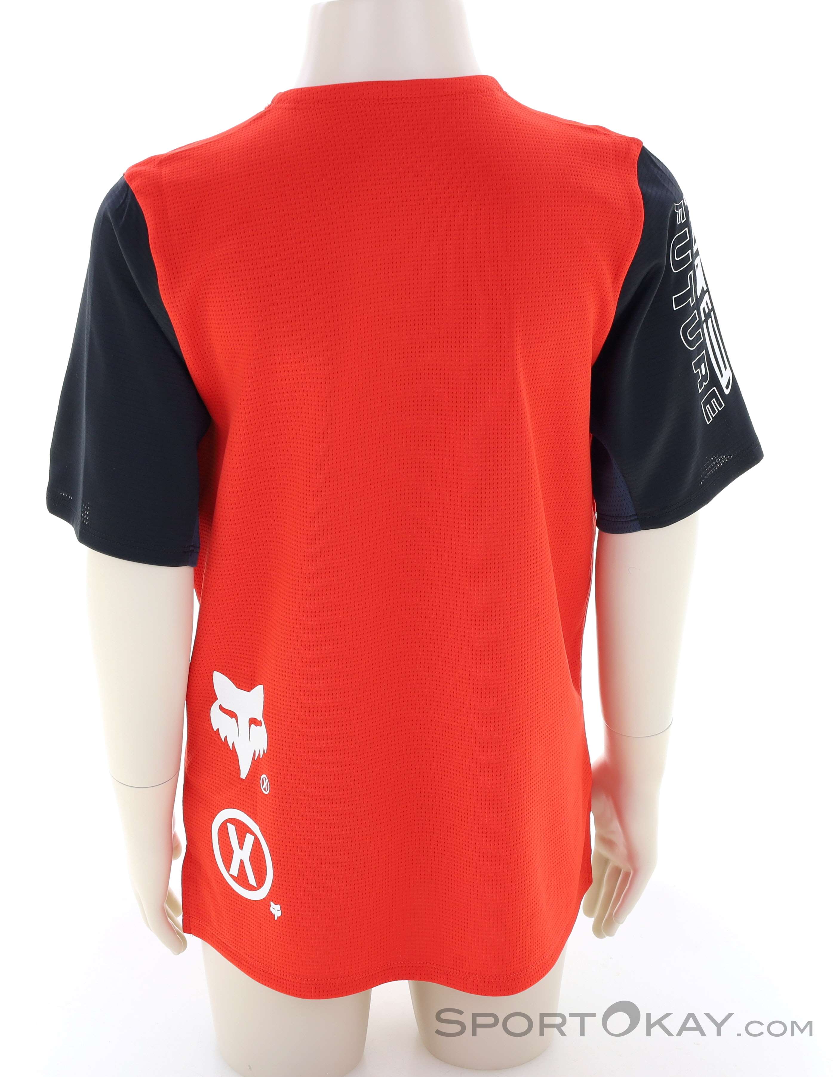 FOX Maillot VTT Enfants - Defend - noir