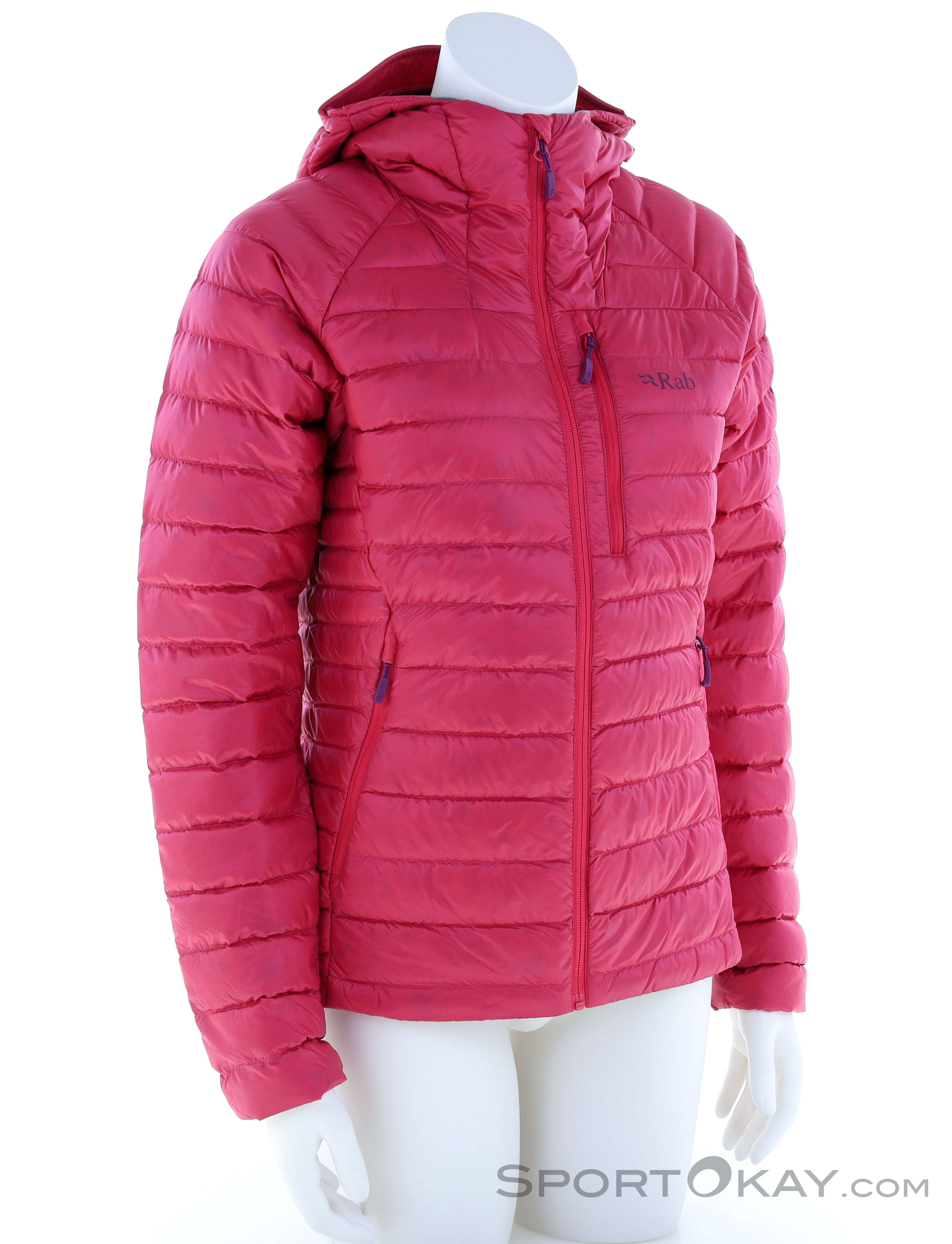 Rab Microlight Alpine Damen Outdoorjacke, Rab, Pink-Rosa, , Damen, 0474-10056, 5638285347, 5059913163277, N1-01.jpg