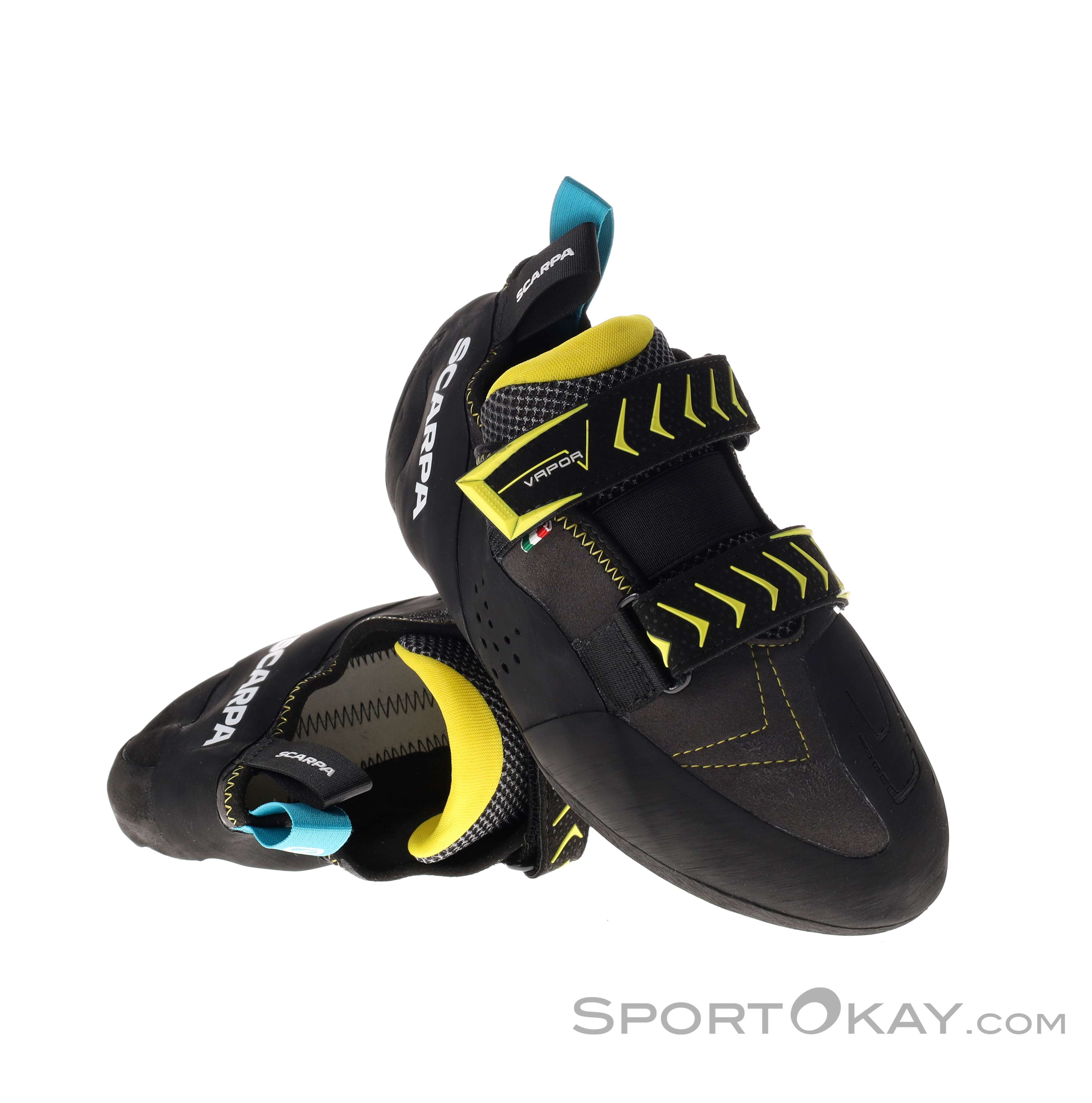 Scarpa Vapor V Mens Climbing Shoes Velcro Fastener Climbing