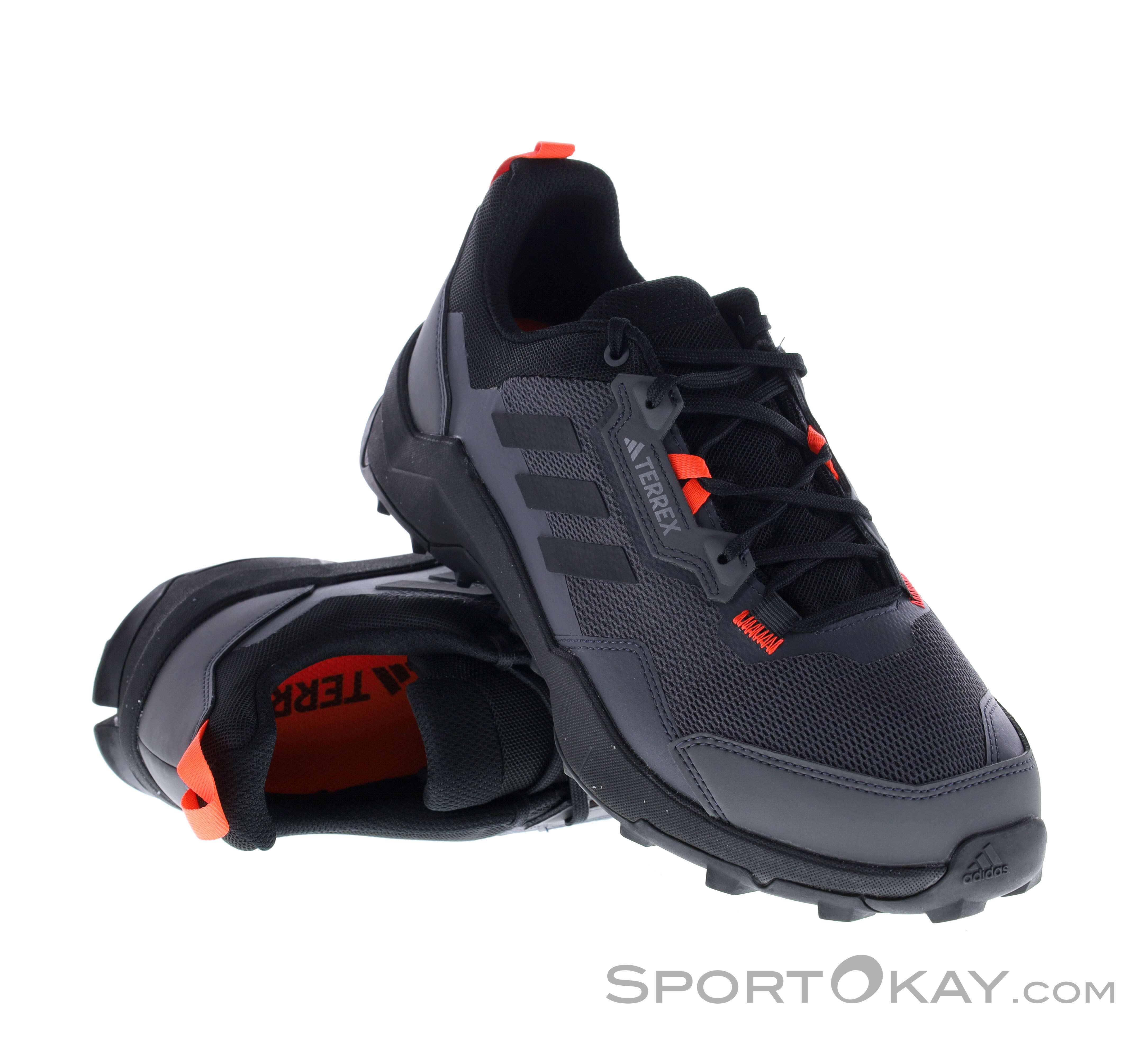 adidas Terrex AX4 Mens Hiking Boots Hiking Boots Shoes Poles
