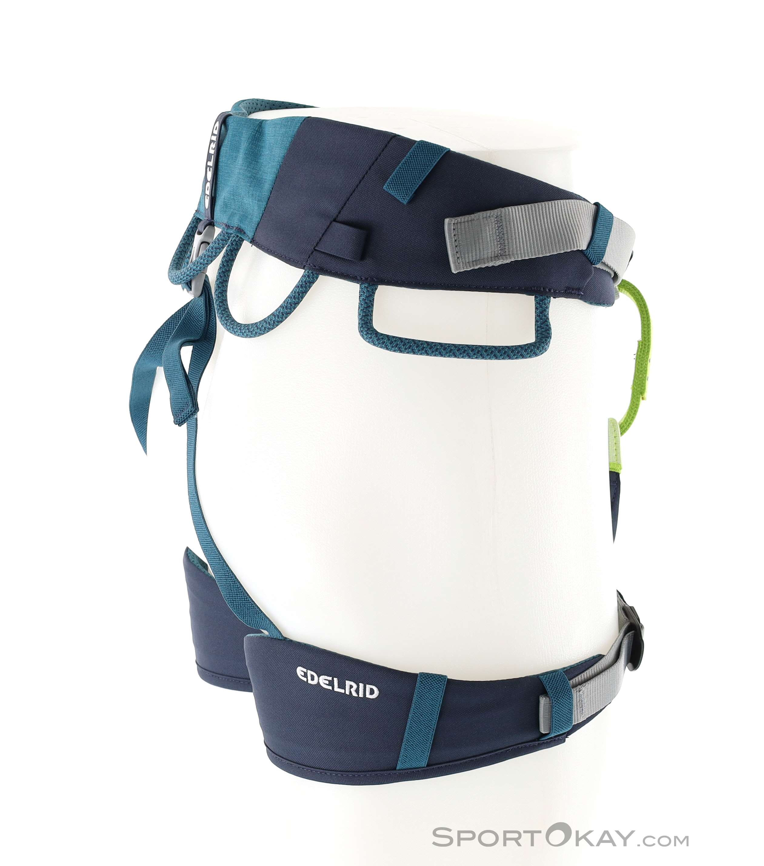 EDELRID Homme Jay III baudriers d'escalade, Bleu, L EDELRID Homme Jay III baudriers d'escalade, Bleu, L