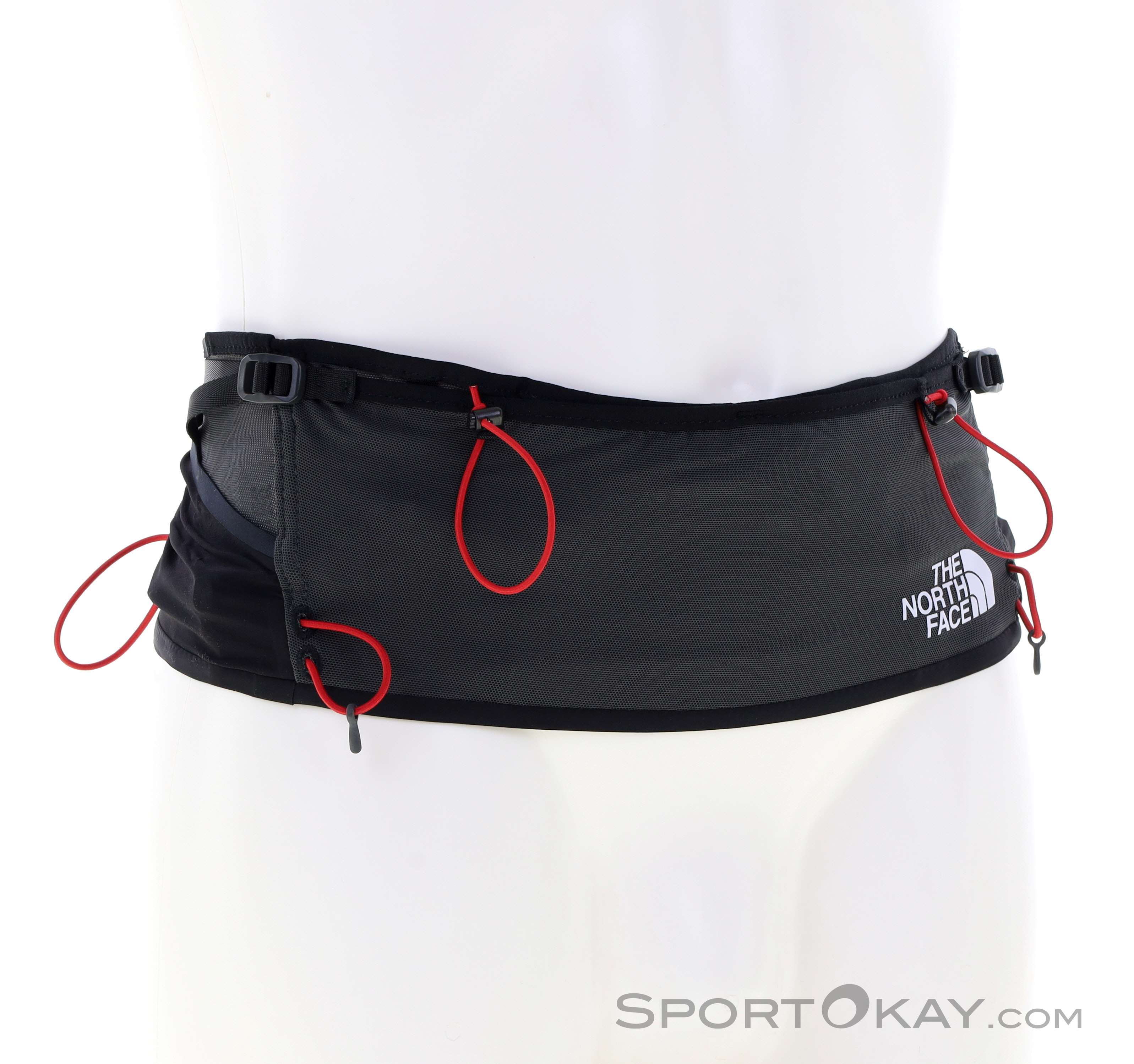 Cintura Da Corsa Sottile Uomo Donna - Marsupio Elasticizzato Impermeabile Per Jogging Con Tasca Portachiavi E Strisce Riflettenti, Grigio