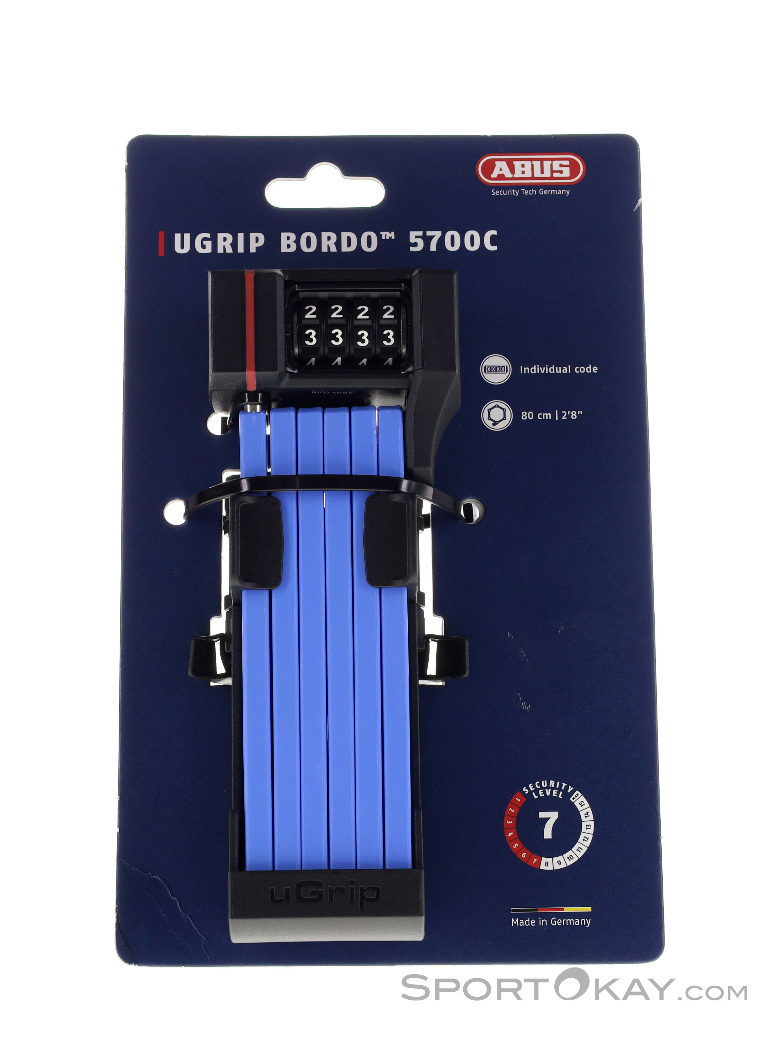 Abus uGrip Bordo 5700 + Halterung 80cm Bike Lock - Bike Lock