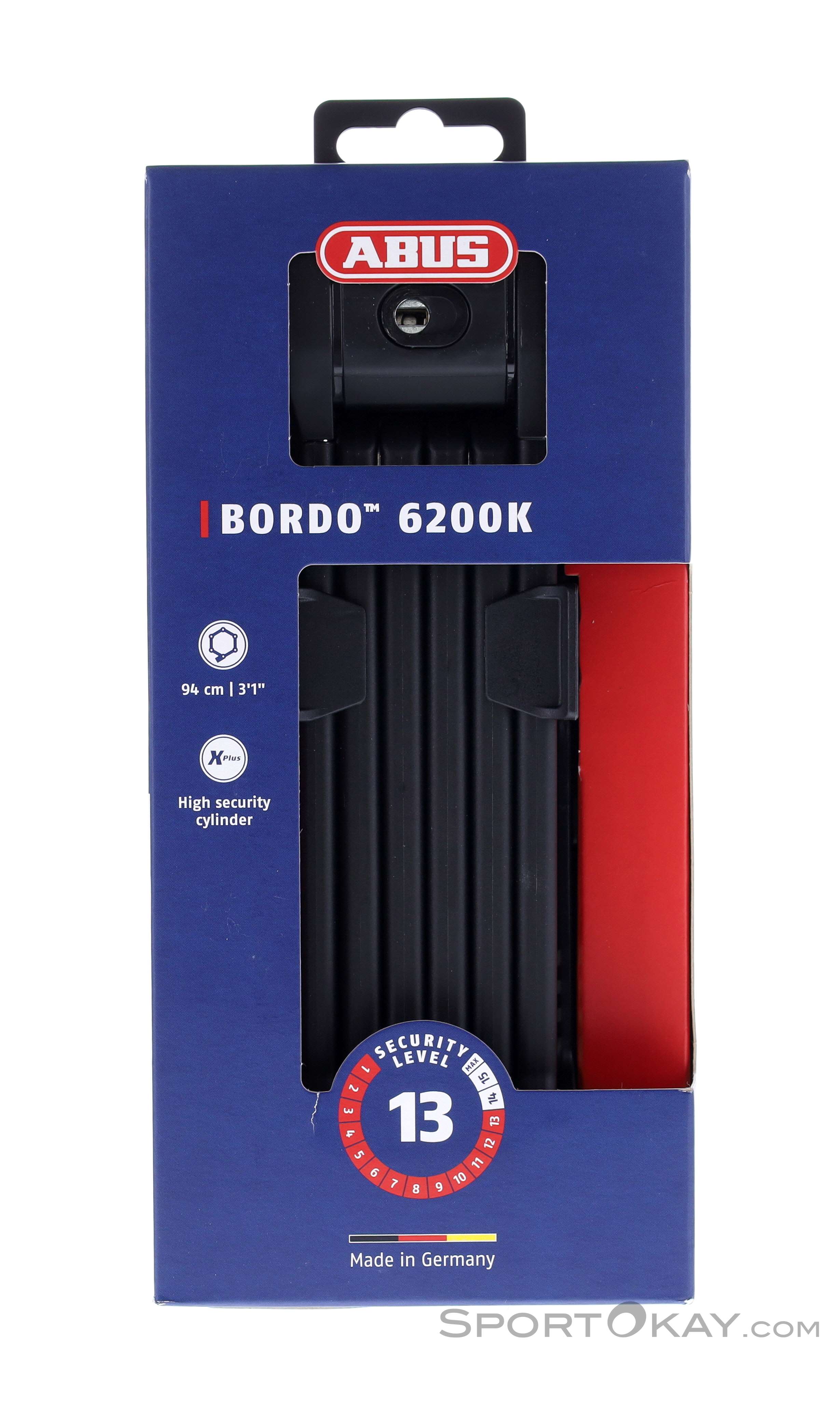 Abus Bordo 6200K Bike Lock - Bike Lock - Accessory - Bike - All Abus Bordo 6200K Bike Lock - Bike Lock - Accessory - Bike - All