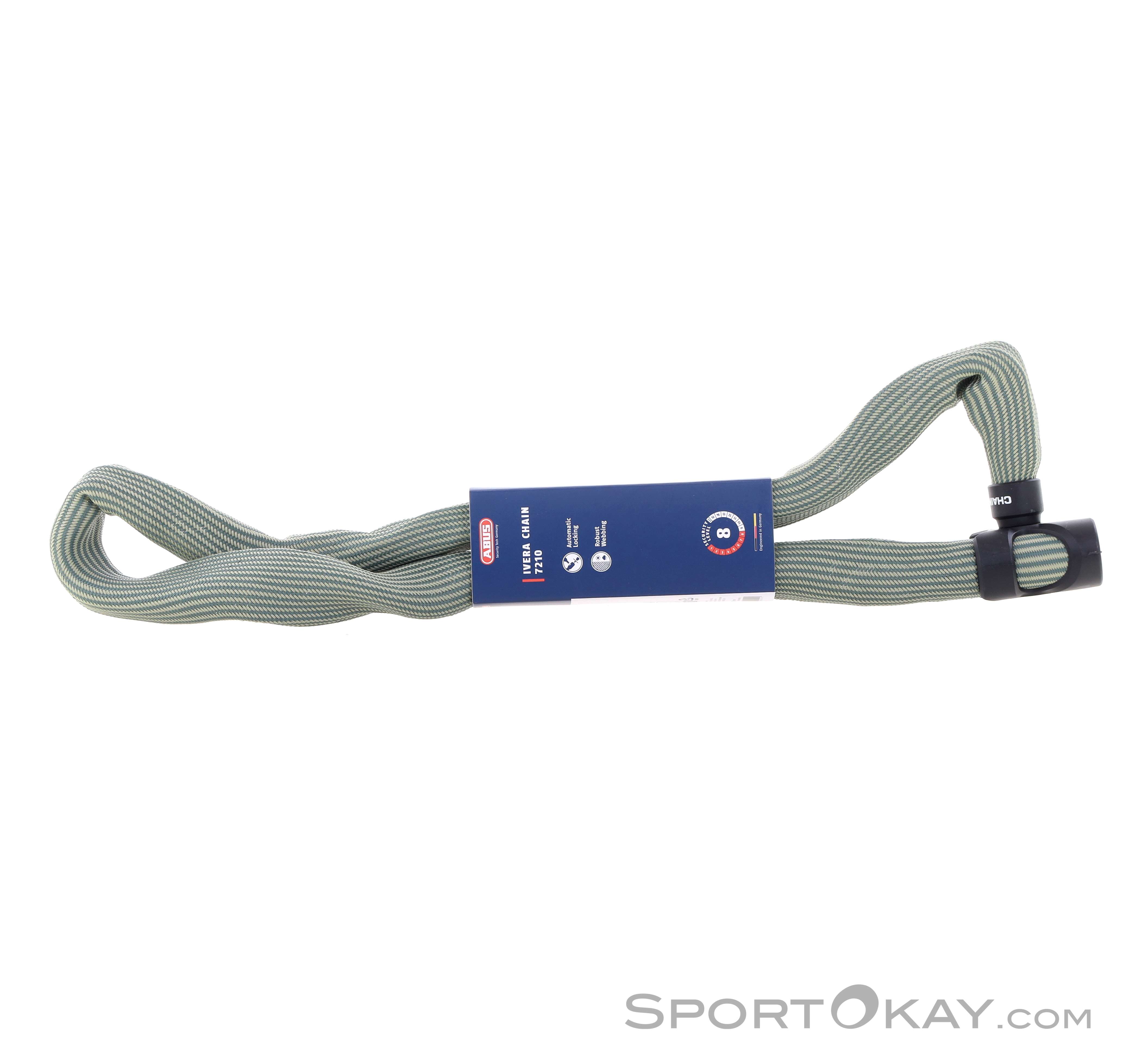 Lucchetto a catena ABUS IVERA 7210 110cm Arancio