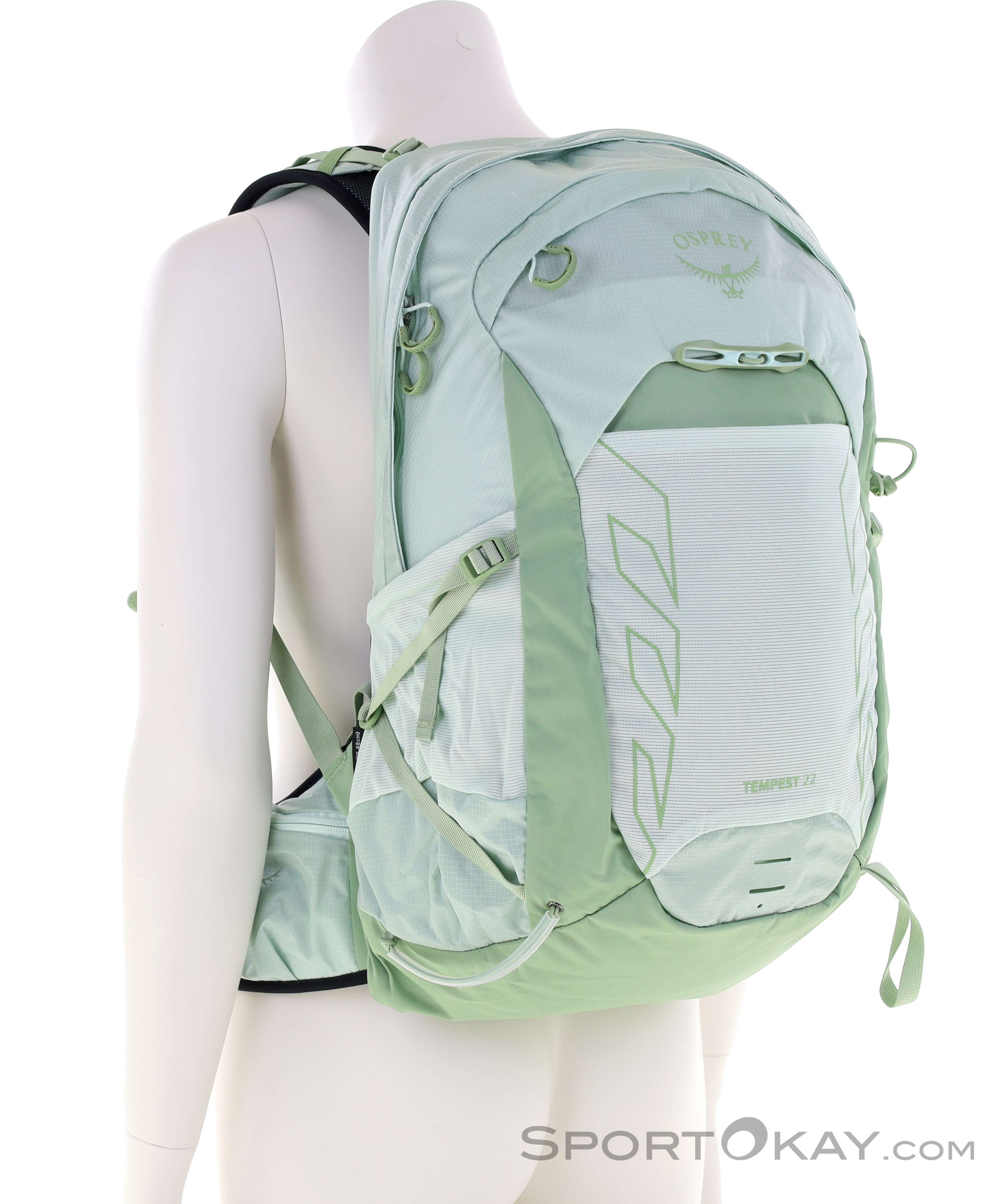 Sac à Dos Osprey Tempest 22 Femme – Léger, AirScape, Porte-casque, Hydratation – Rando, Vélo, Ski