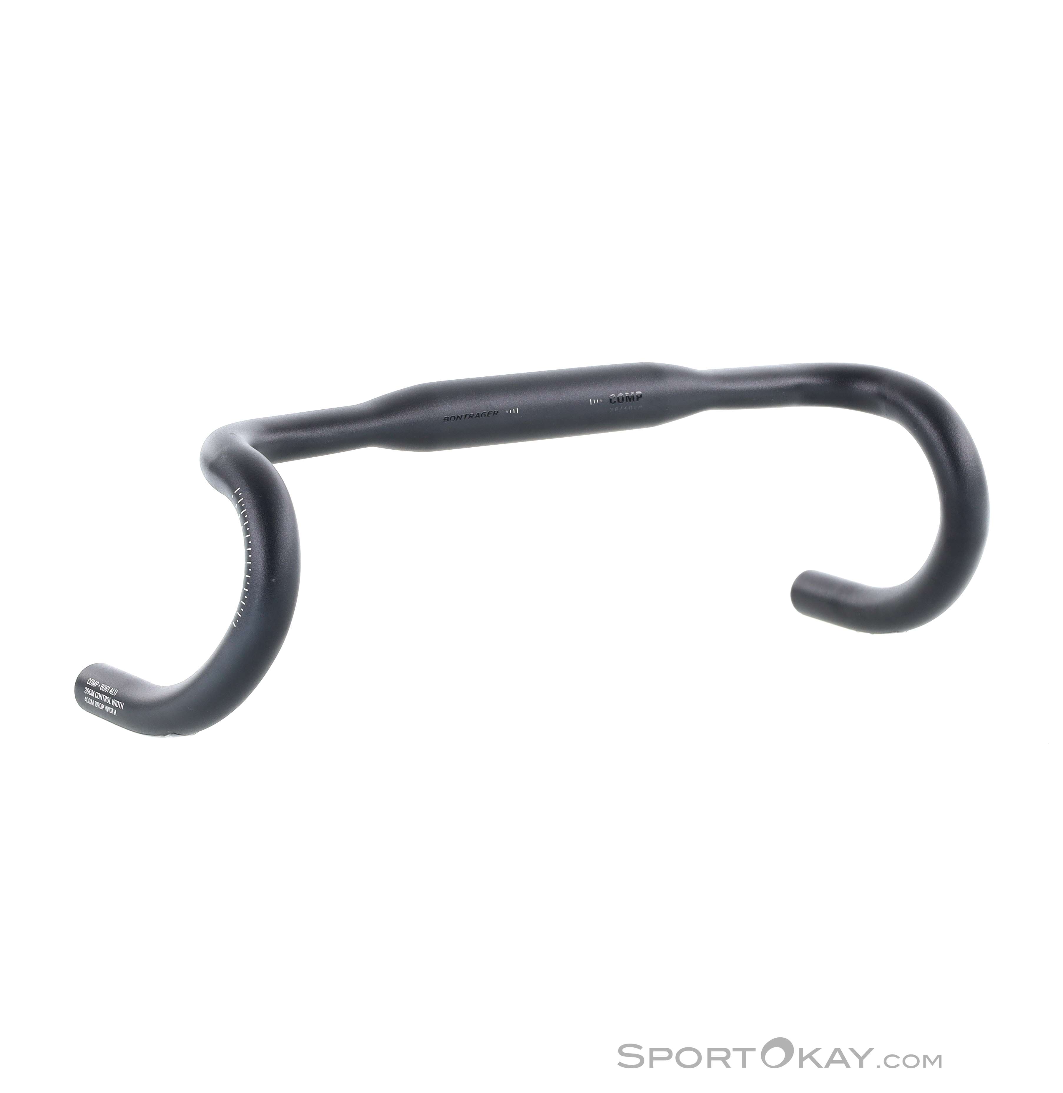 Guidon De Vélo Course Bontrager Comp VR-C - Alliage, 42 Cm, Noir