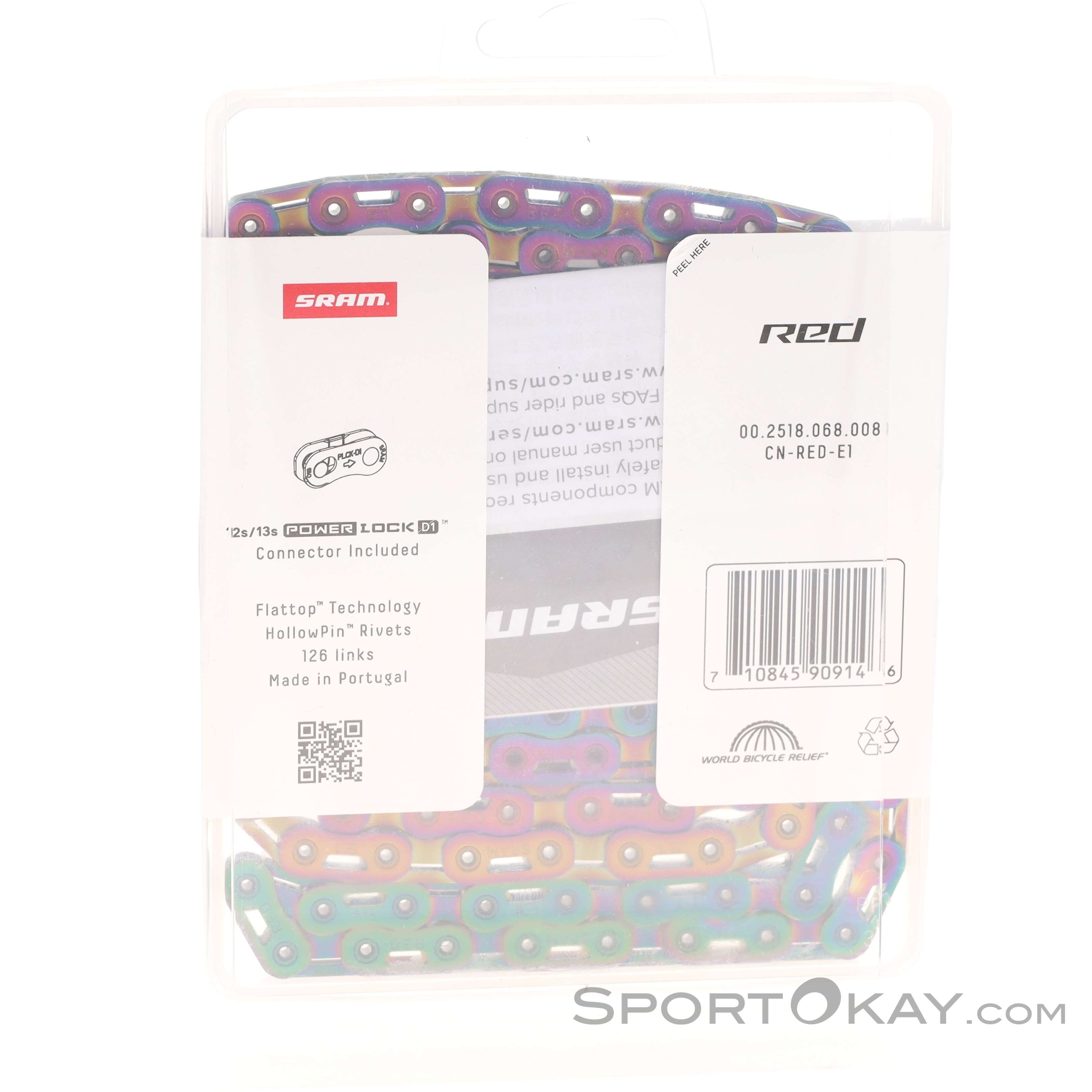 Catena Shimano 12v Xt 12/13 Velocità - 126 Maglie, PowerLock, Finitura Arcobaleno Catena Sram Red Flattop Catena Shimano 12v Xt 12/13 Velocità - 126 Maglie, PowerLock, Finitura Arcobaleno Catena Sram Red Flattop