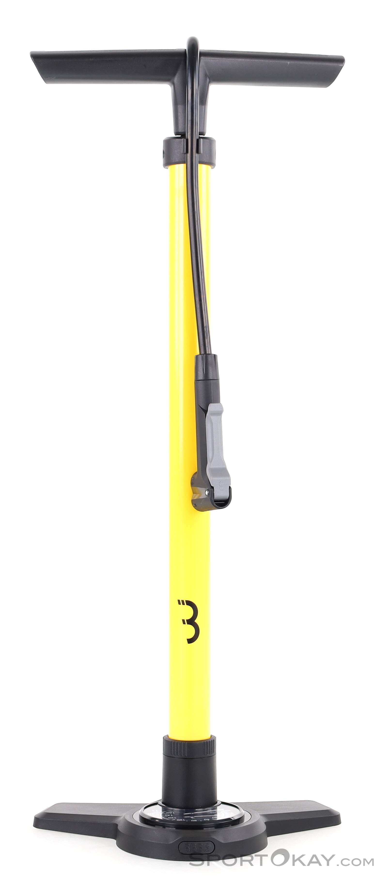 BBB Airboost 2.0 Floor Pump, BBB, Yellow, , Unisex, 0154-10015, 5638305760, 8716683131413, N1-01.jpg