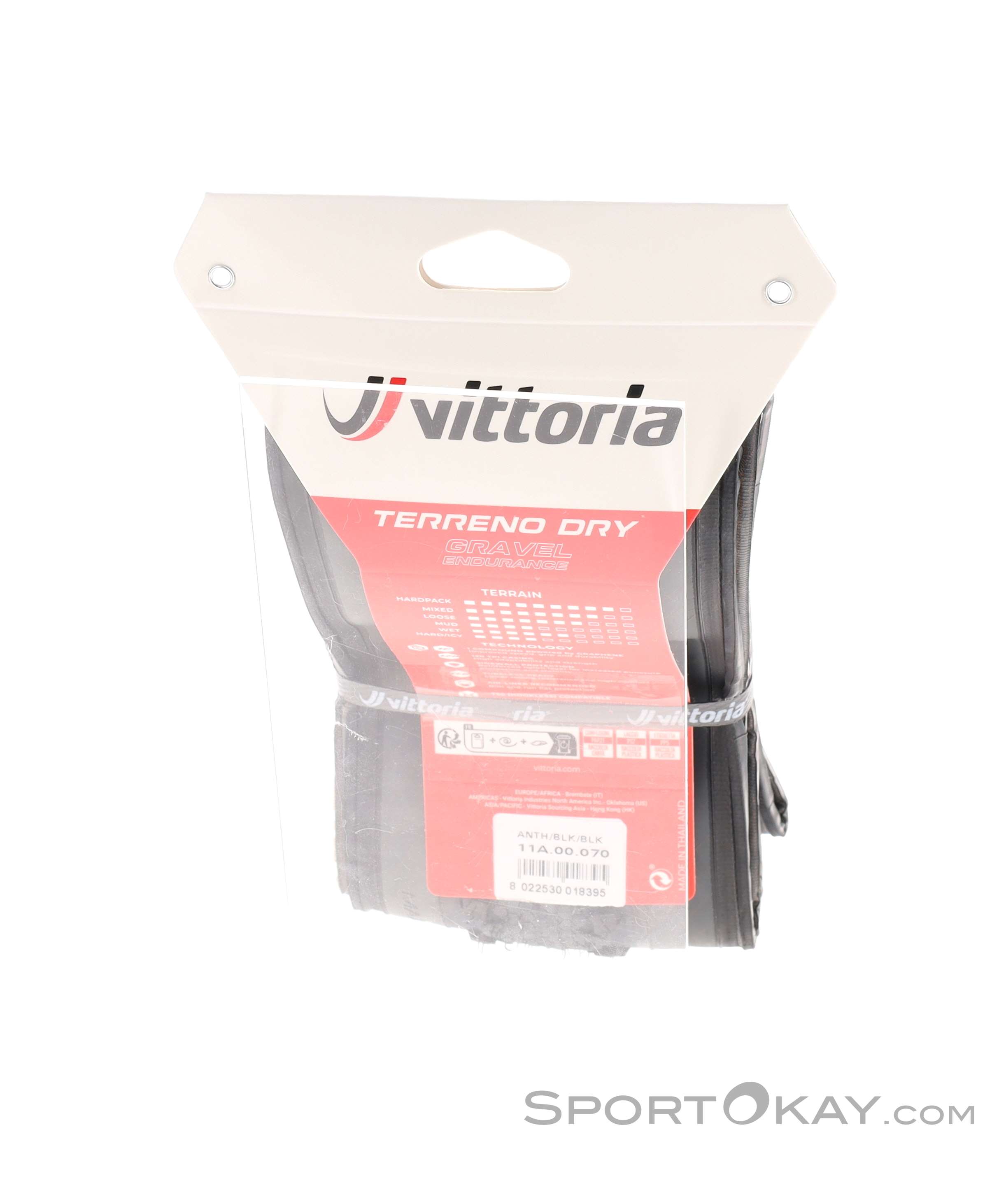Pneumatico Vittoria Terreno Wet TNT G2.0 – Clincher Gravel 700x40C – Fango E Bagnato – REFS112