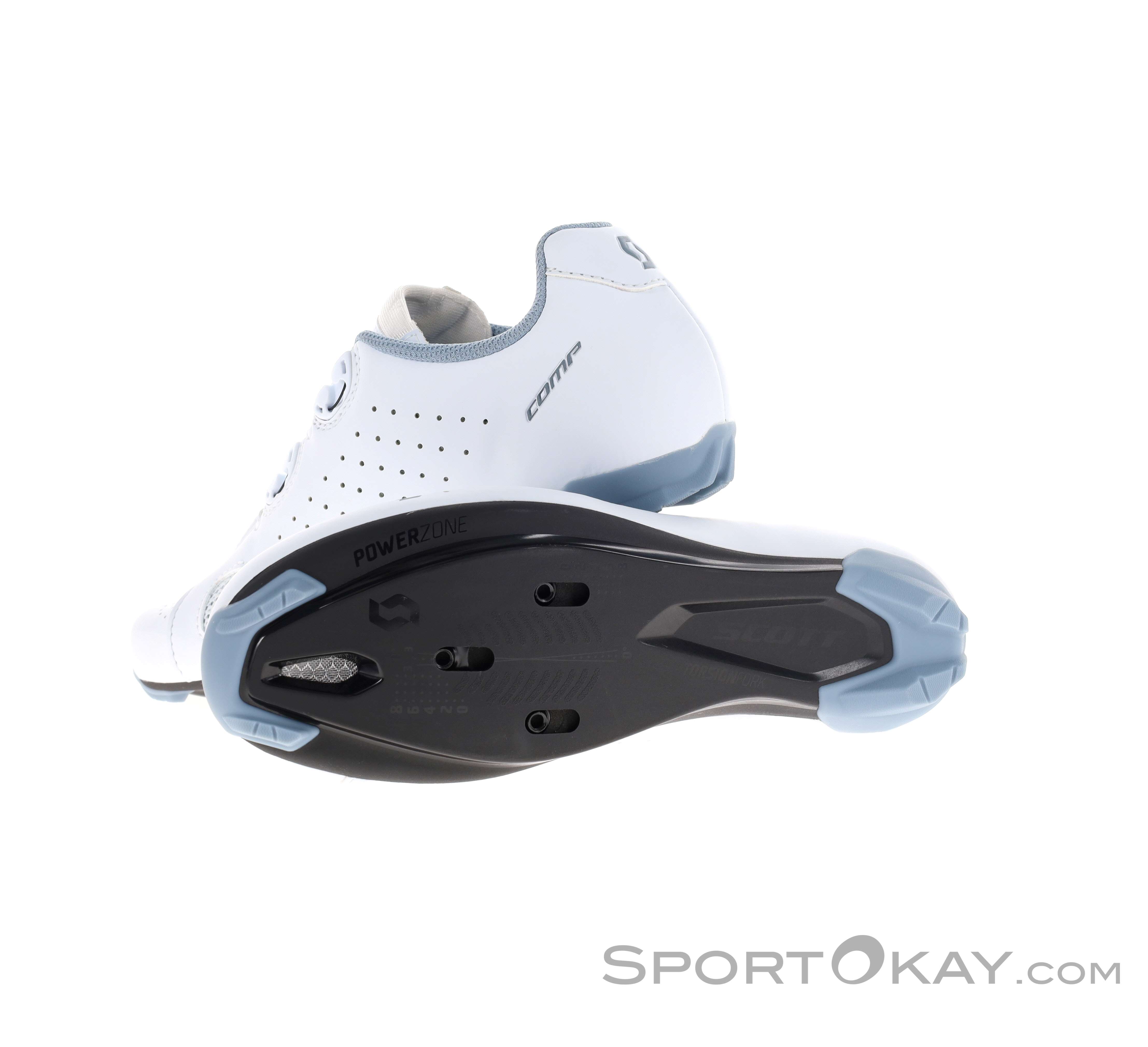 Chaussures Route Femme Scott Comp Road Blanche