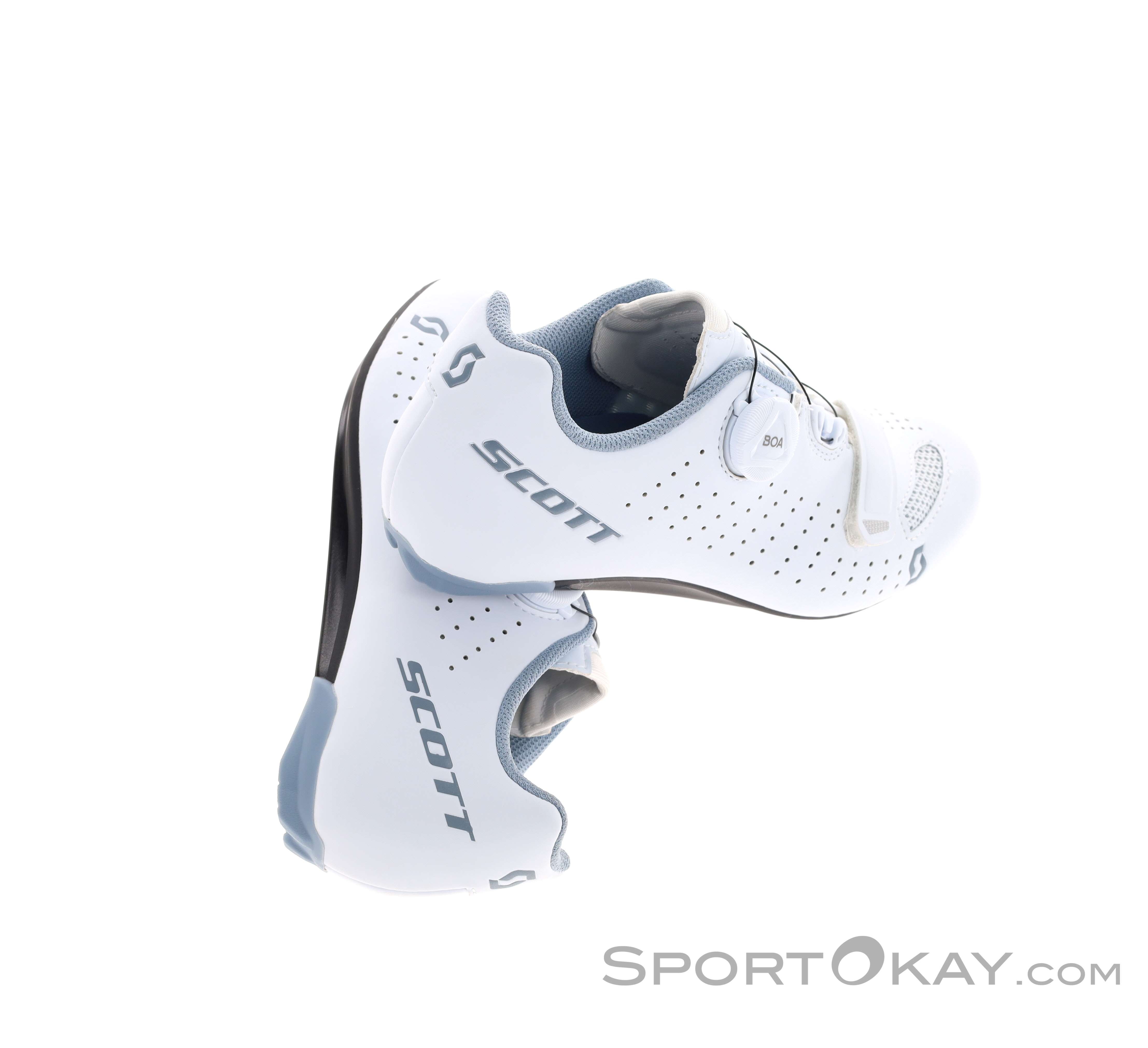 Chaussures De Vélo Scott Road Comp Lady – Taille 40, Blanc, Idéales Pour La Route