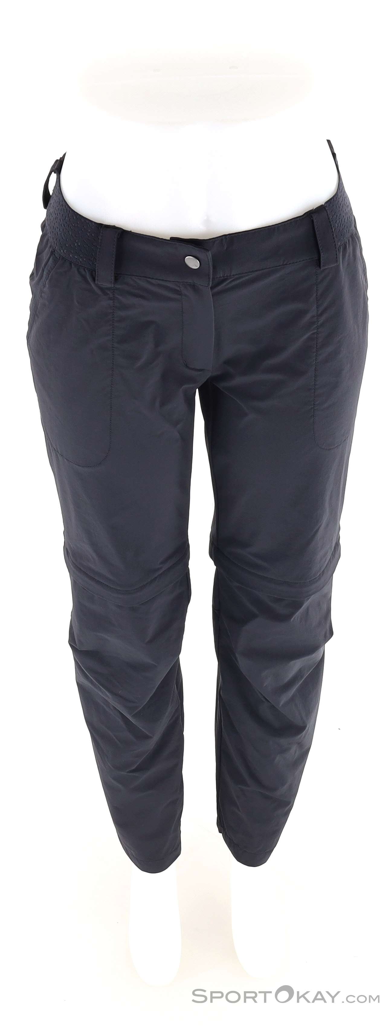 Pantalon Trekking Femme VAUDE Farley Stretch T-Zip II – Convertible Short, Taille Élastique Confort