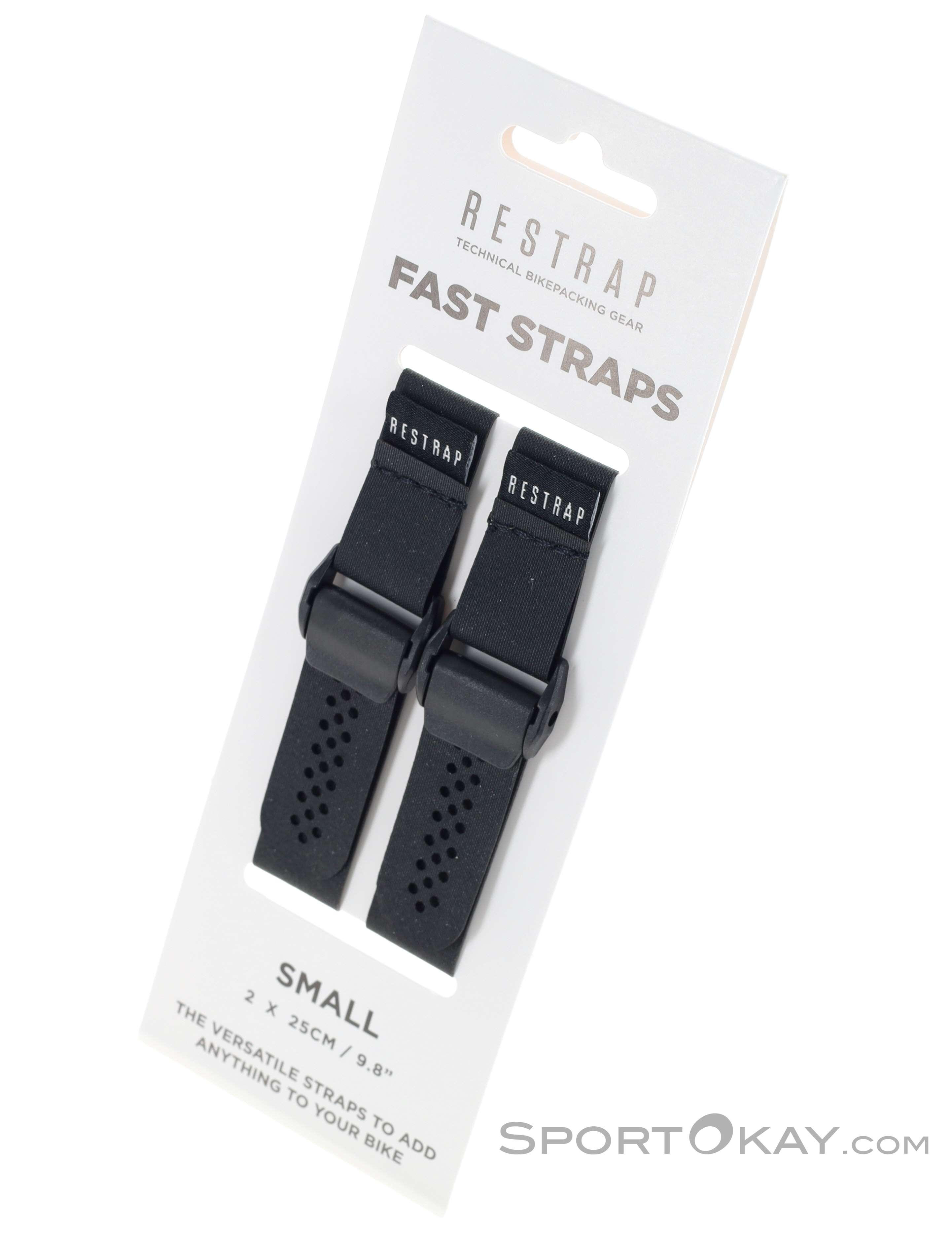 Cinghia Universale RESTRAP Fast Strap In Nero – Per Bici, Trasporta Tutto Con Un Gesto