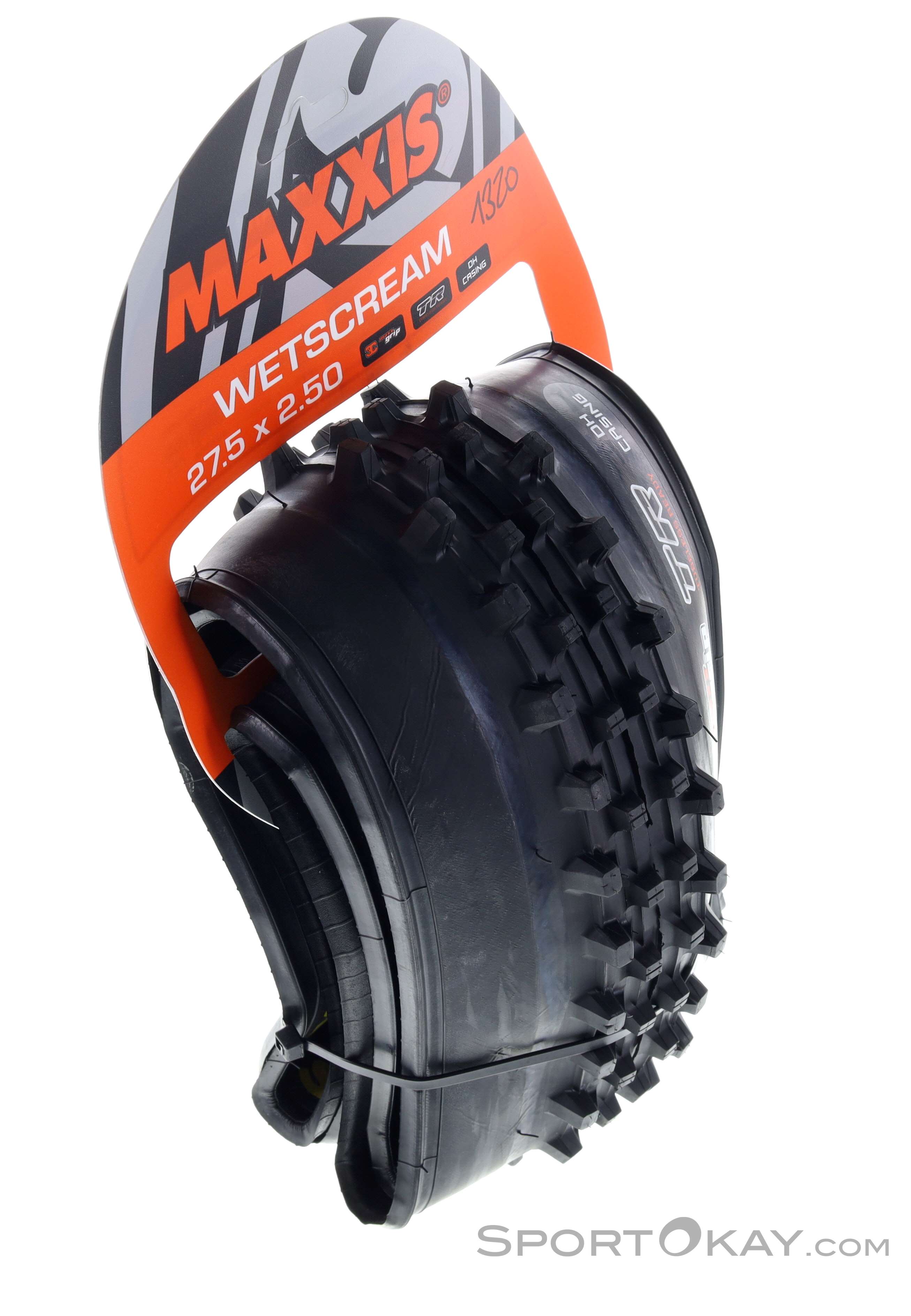 Maxxis WetScream 27,5, 2.50 (WT), 3C MaxxGrip, TR Tire - Tire 