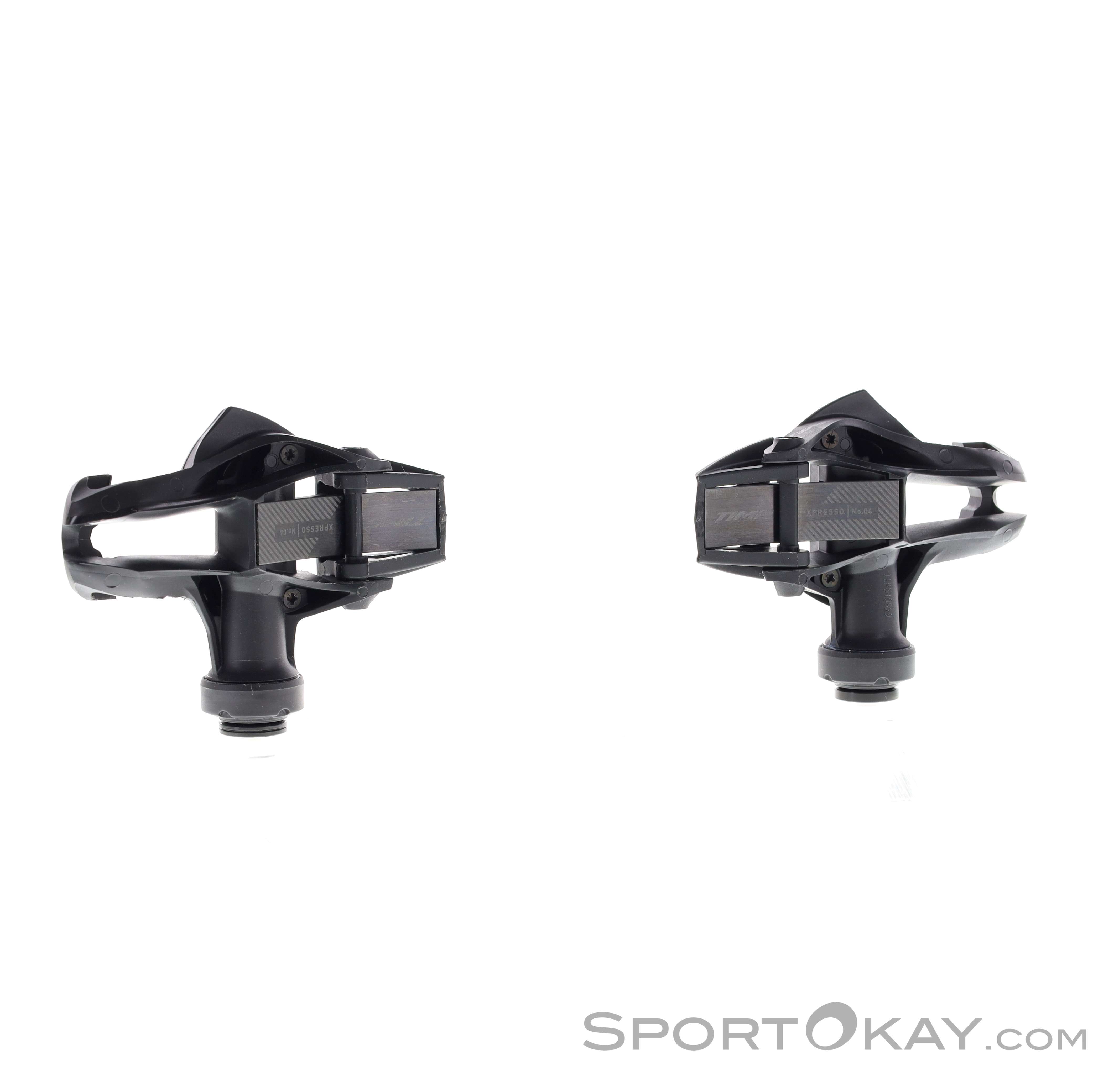 Pédales Time Xpresso 4 Noires - Axe 9/16 - Sans Clip (clipless) - Occasion Bon état
