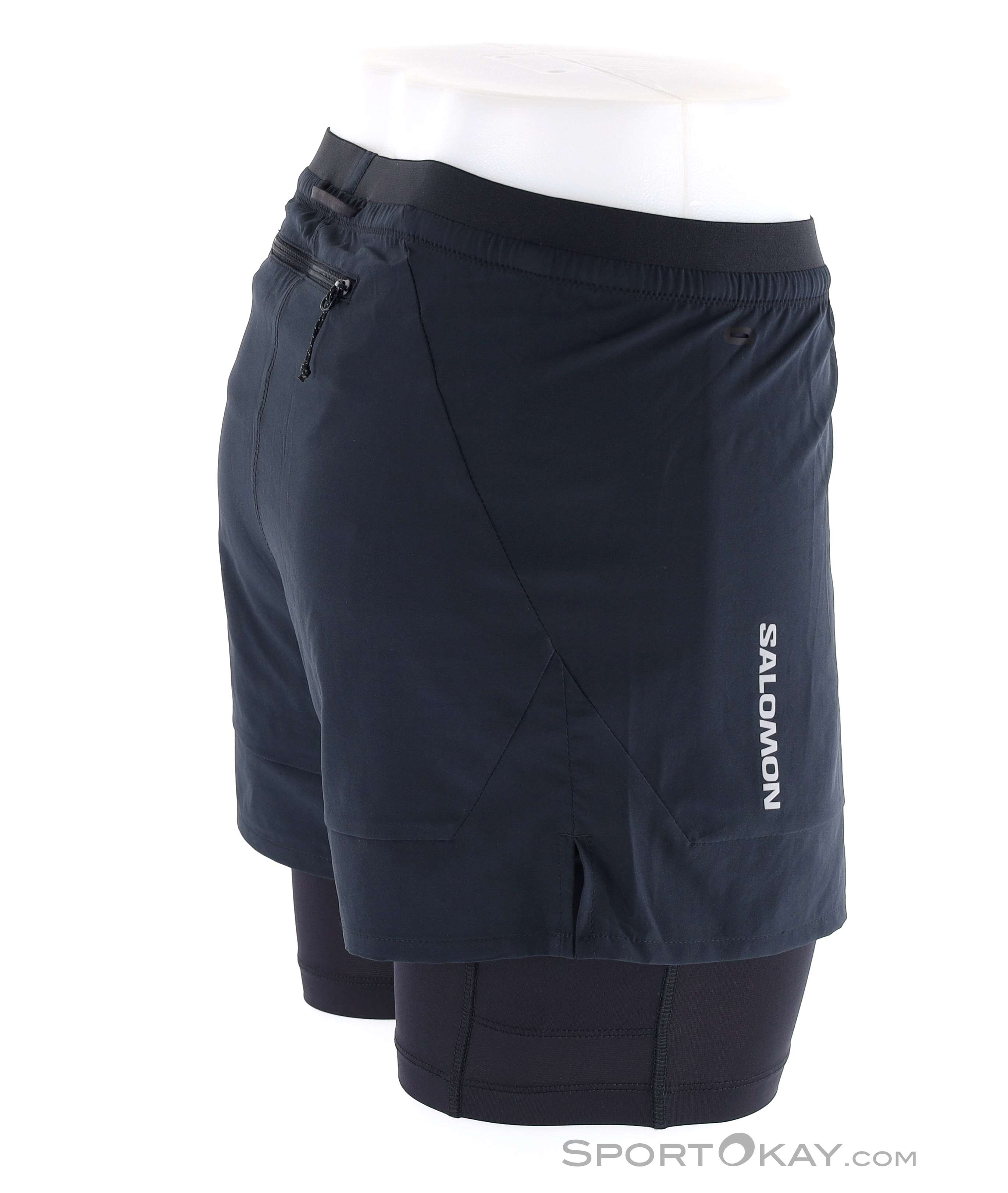 Salomon Cross 2in1 Uomo Pantaloncini da Corsa Pantaloni