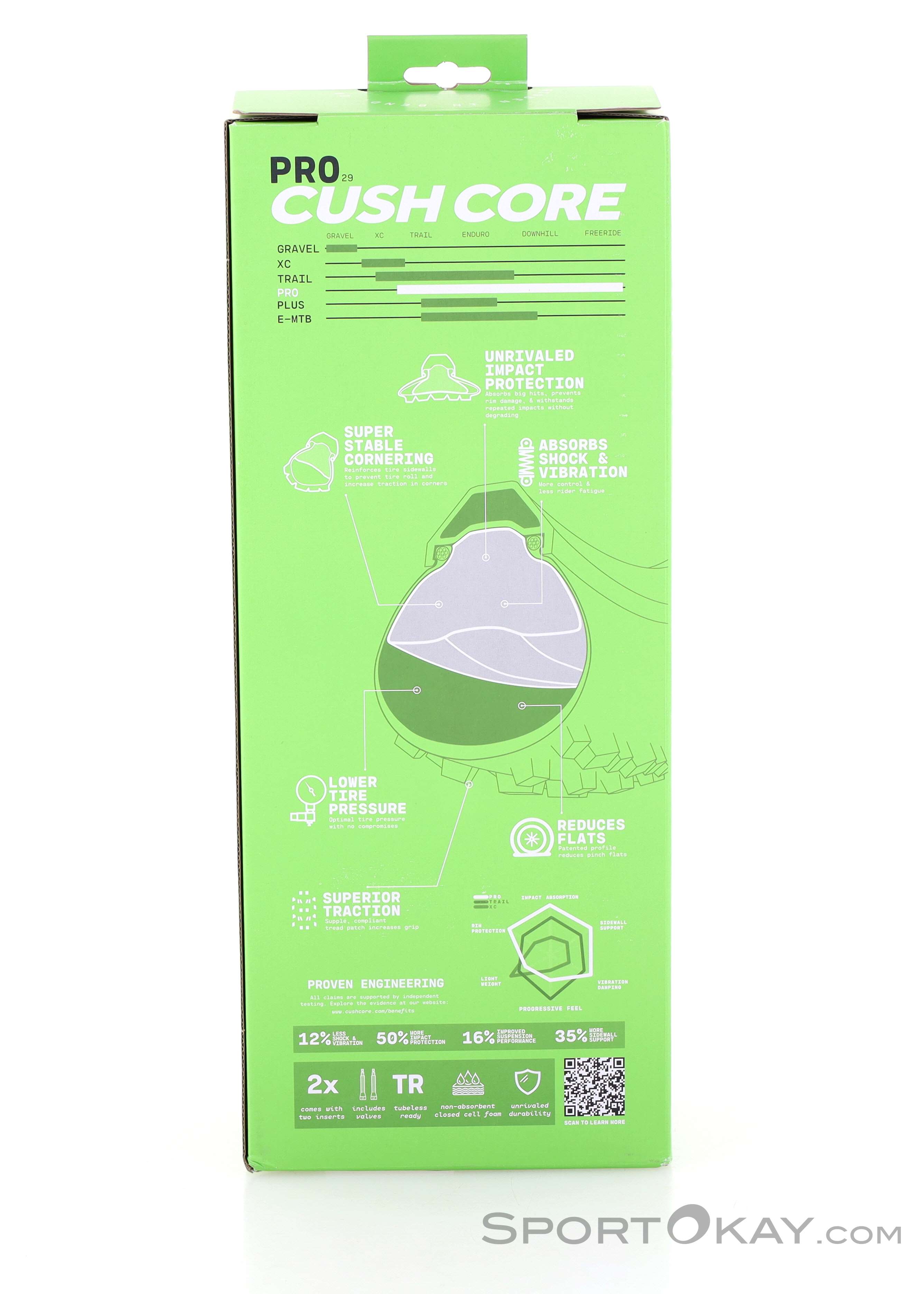 CushCore Pro Inserto Pneumatico MTB - Schiuma Assorbimento Urti Per