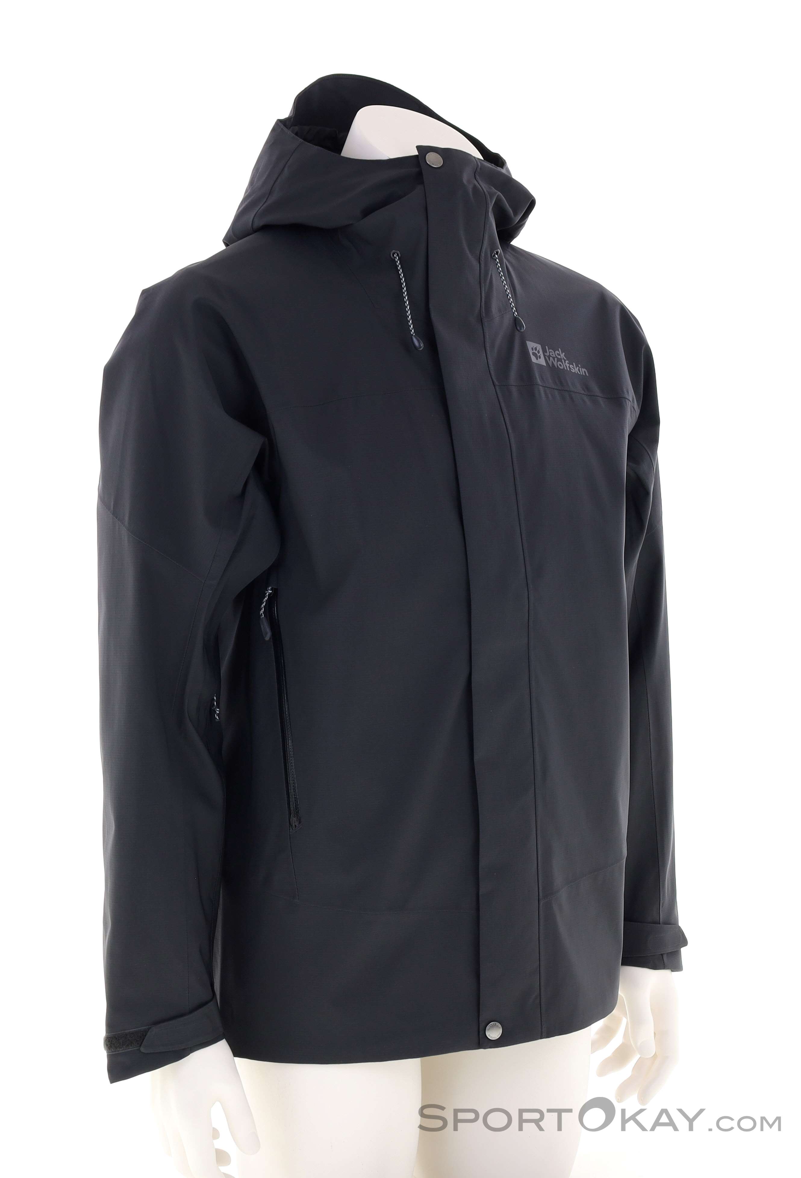 Kammweg Regenjacke Herren Wolfskin Jack Wolfskin KAMMWEG PILE