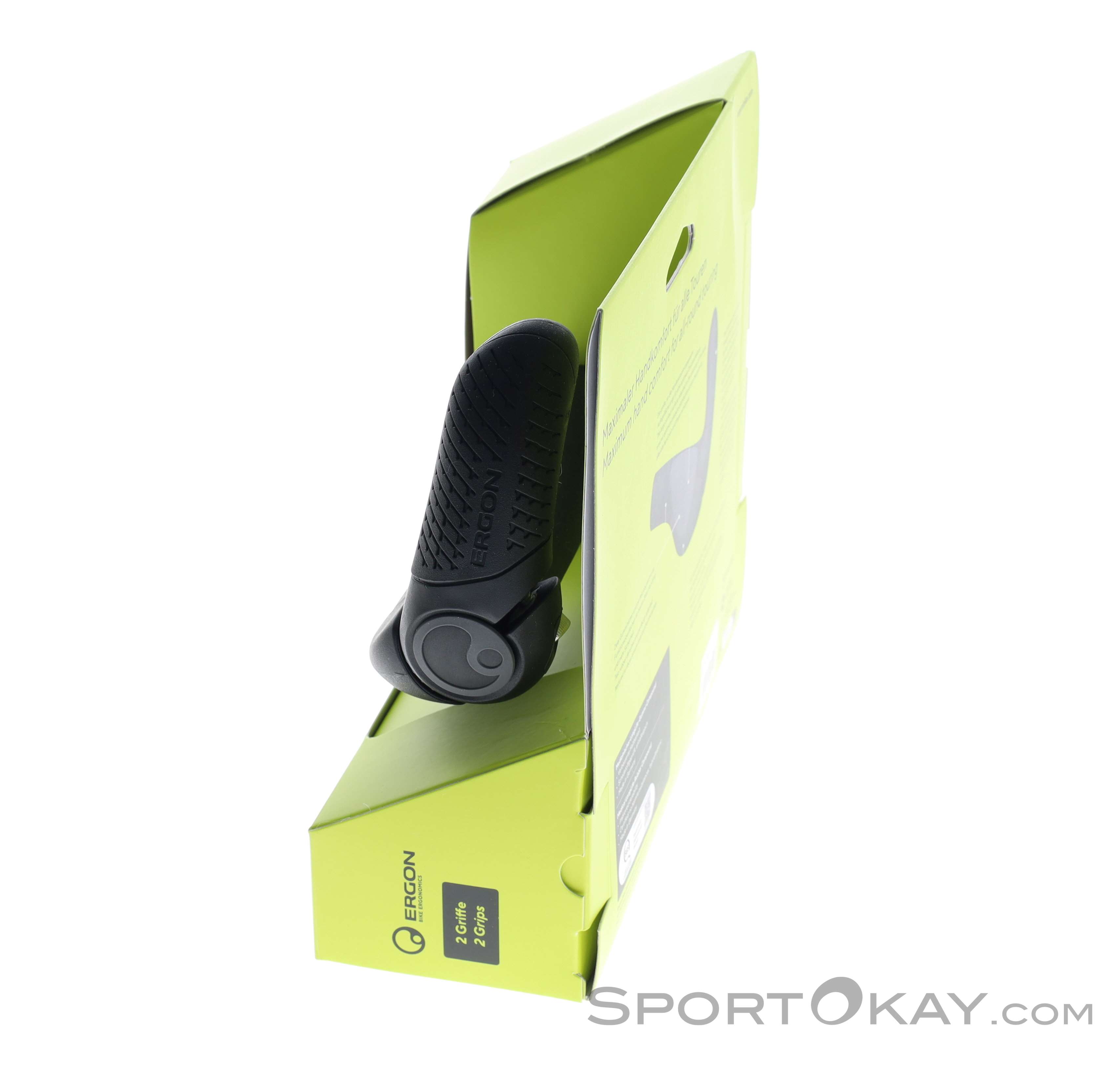 Poignées Ergon GP3-S Evo Ergo Pour VTT Et VAE - Confort Optimal, Design Ergonomique - Noir - 5