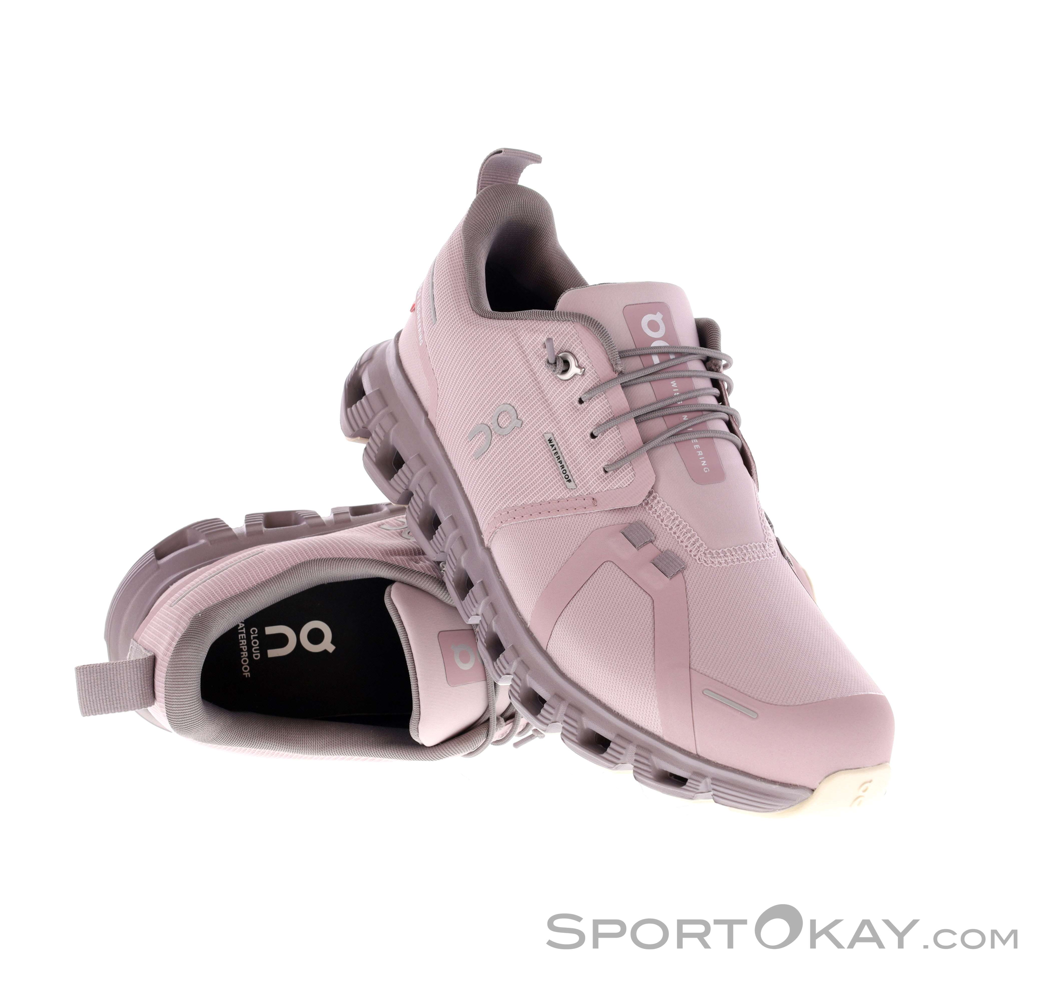 On Cloud 6 Waterproof Damen Freizeitschuhe, On, Lila, , Damen, 0262-10515, 5638323238, 7615537208244, N1-01.jpg