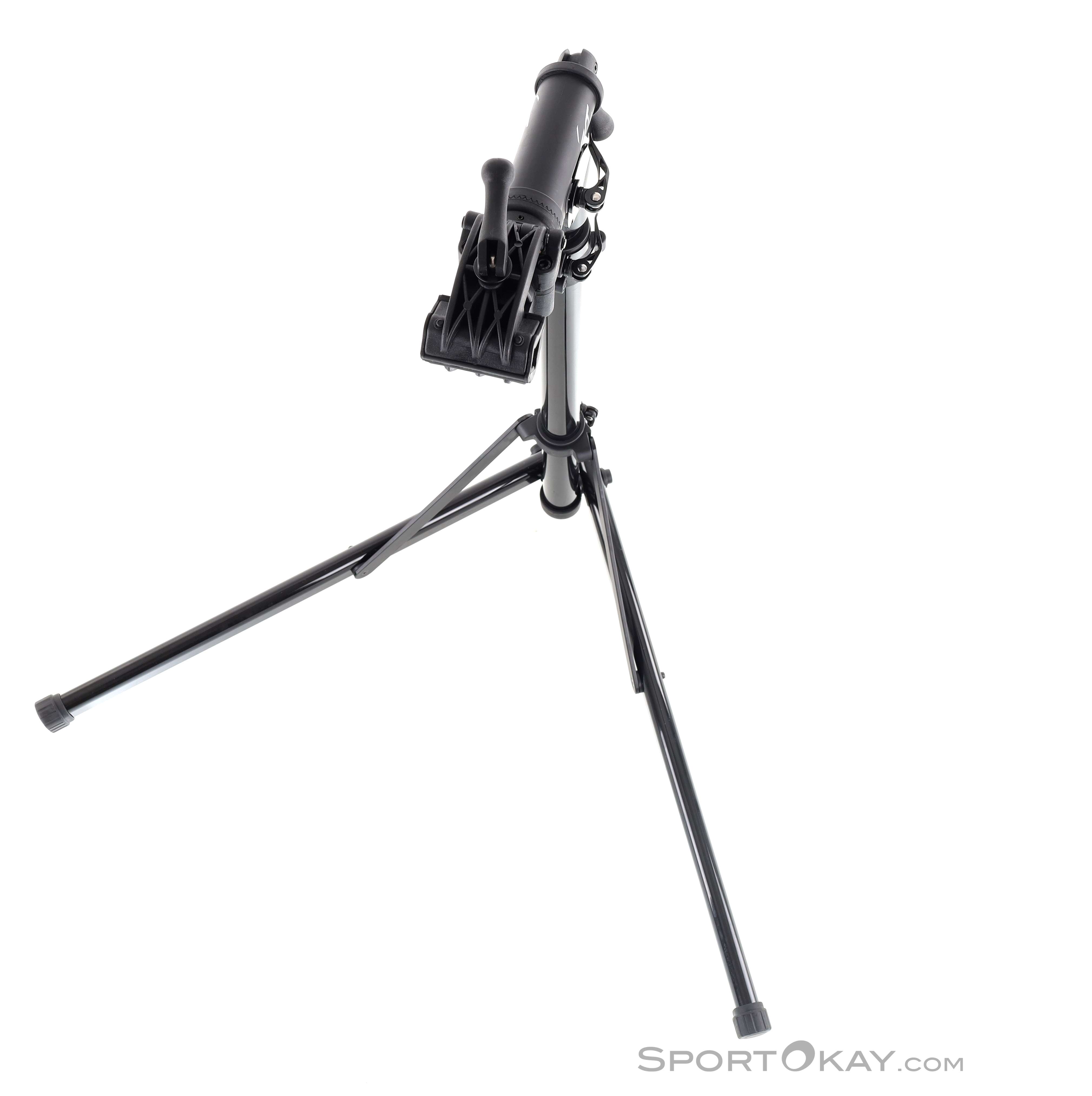 Cavalletto Montaggio Bici Contec Rock Steady Pieghevole - 30kg, E-Bike Ready, Rotante 360°