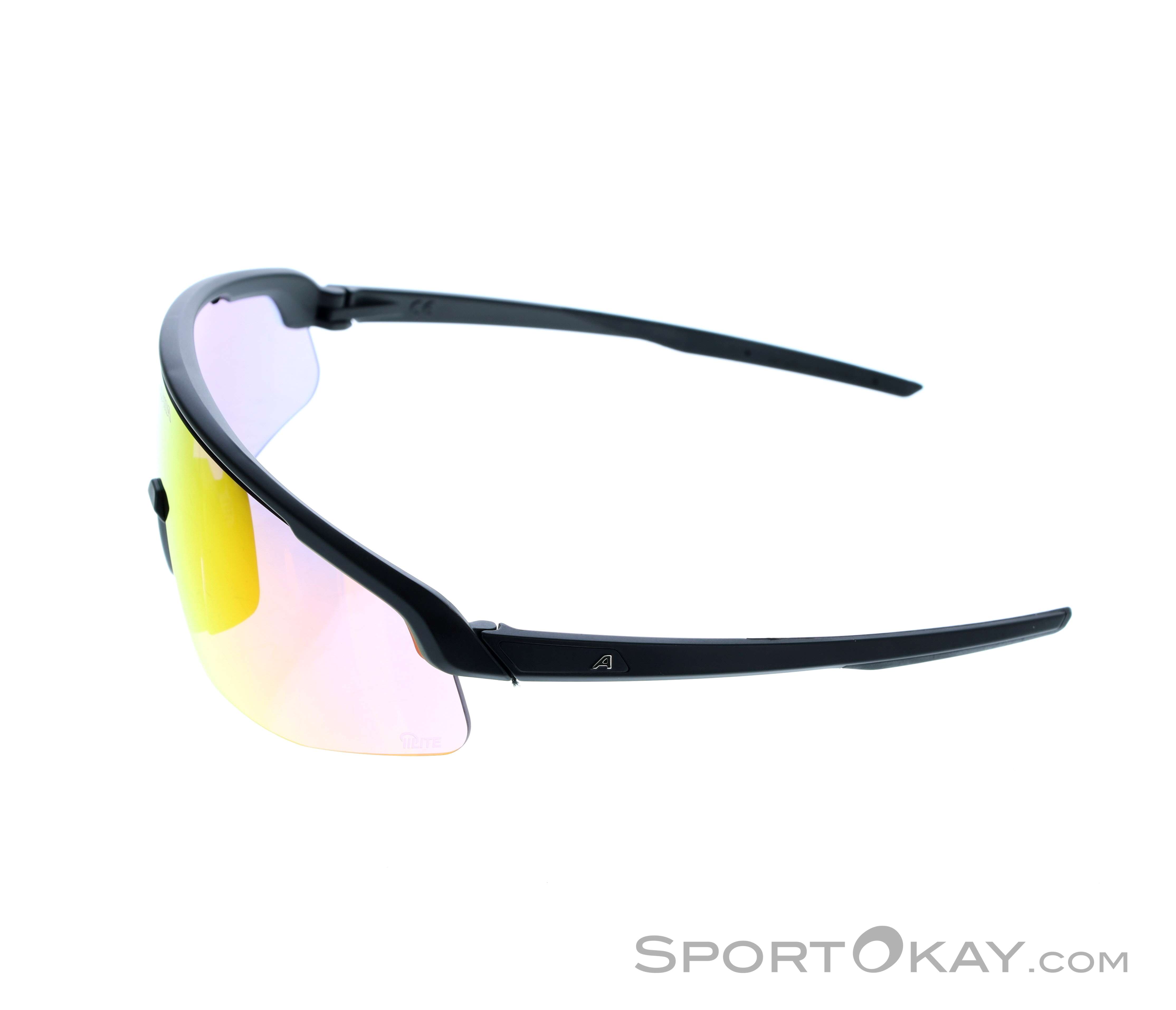 ALPINA Turbo Pro Q-lite – Occhiali Da Sole Sportivi Unisex – Lenti QuattroflexLite – Antiappannamento – UV400