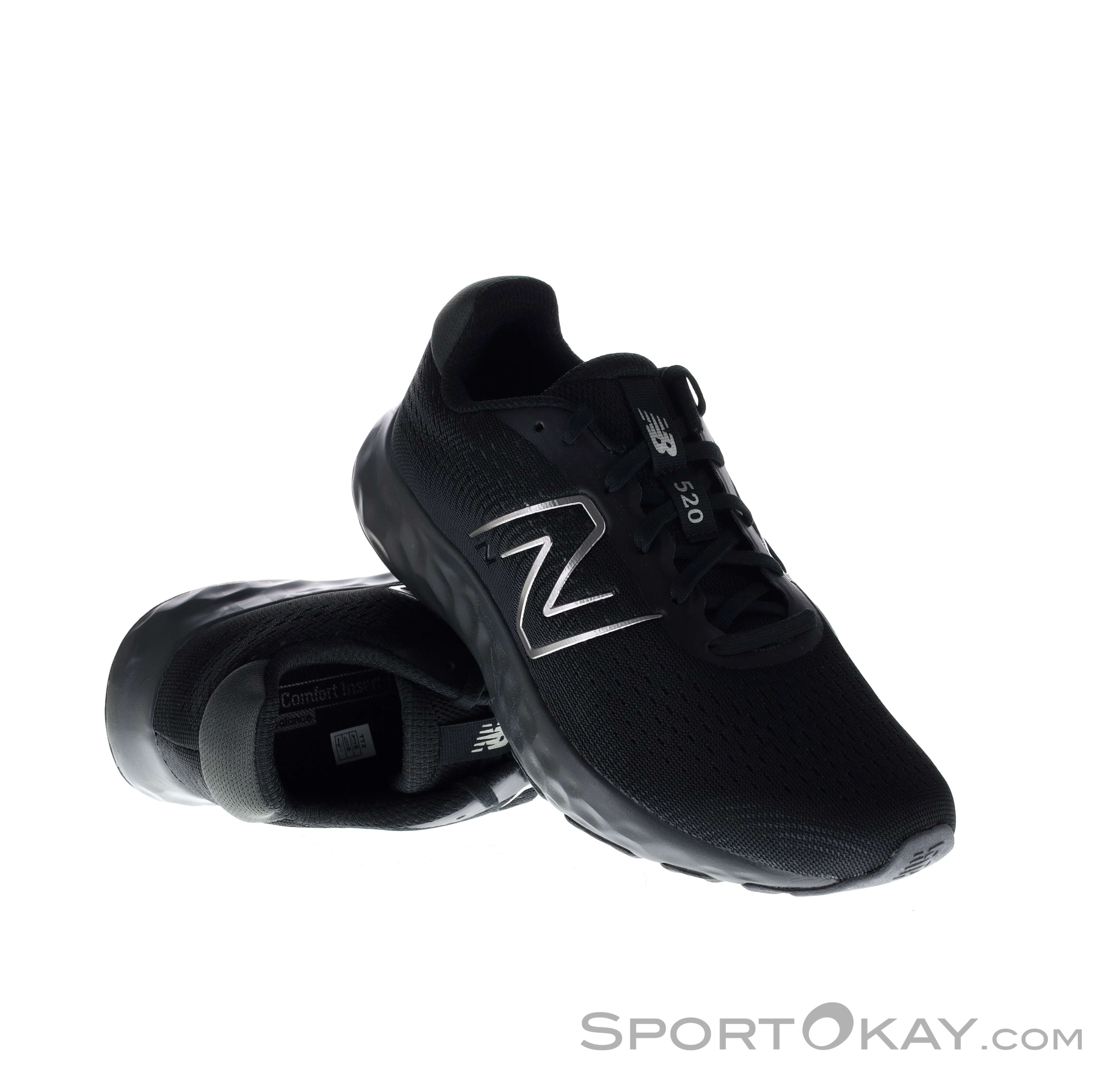 New Balance 520v8 Herren Laufschuhe, New Balance, Schwarz, , Herren, 0314-10299, 5638342966, 196432847709, N1-01.jpg