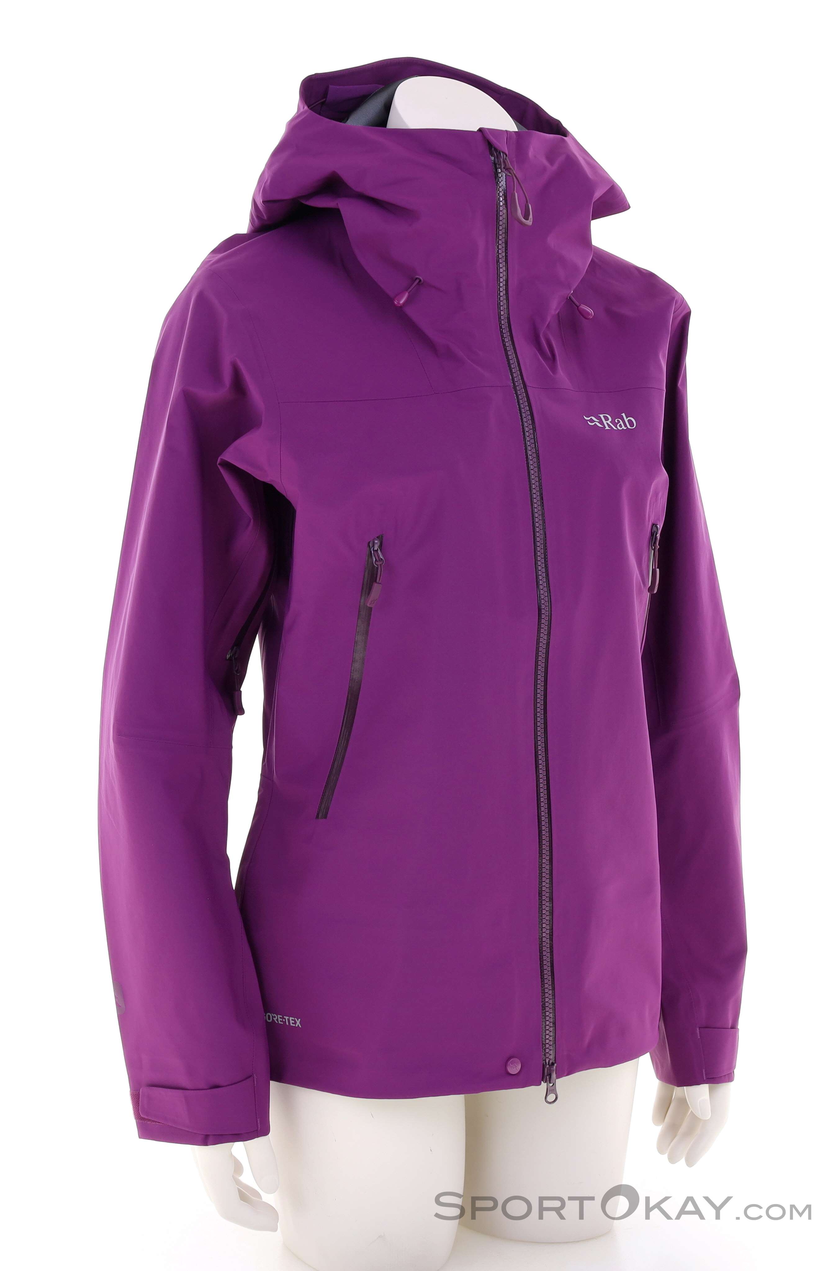 Rab Kangri GTX Women Rain Jacket Gore Tex Rain Clothing Outdoor