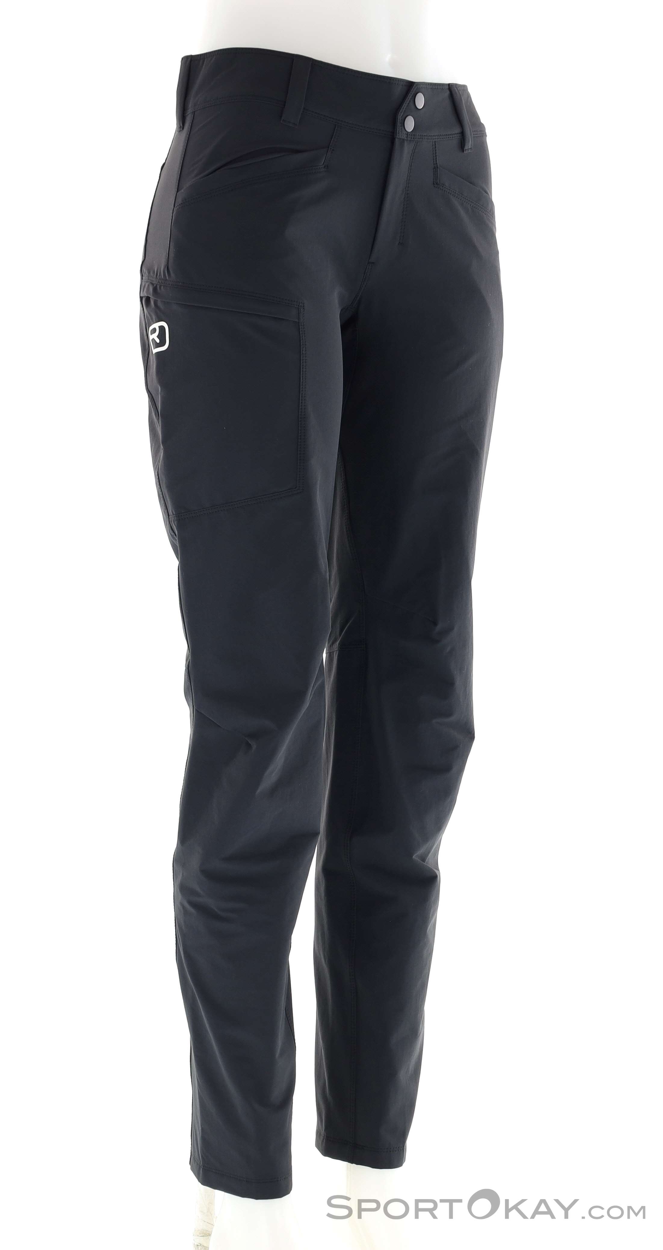 Ortovox Pelmo Damen Outdoorhose, Ortovox, Schwarz, , Damen, 0016-12288, 5638346121, 4251877744368, N1-01.jpg