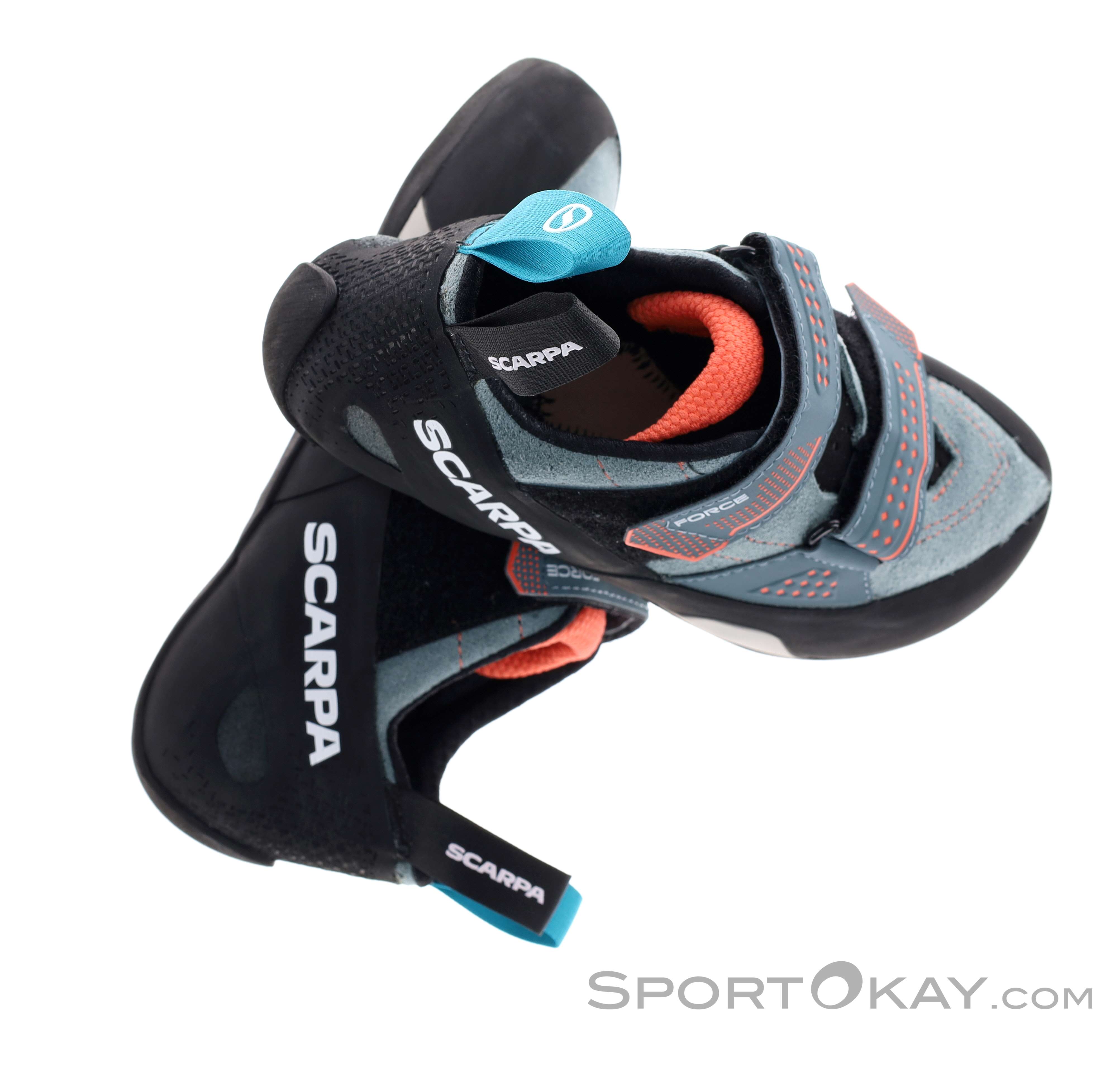 Scarpa Force Women Climbing Shoes Velcro Fastener Climbing