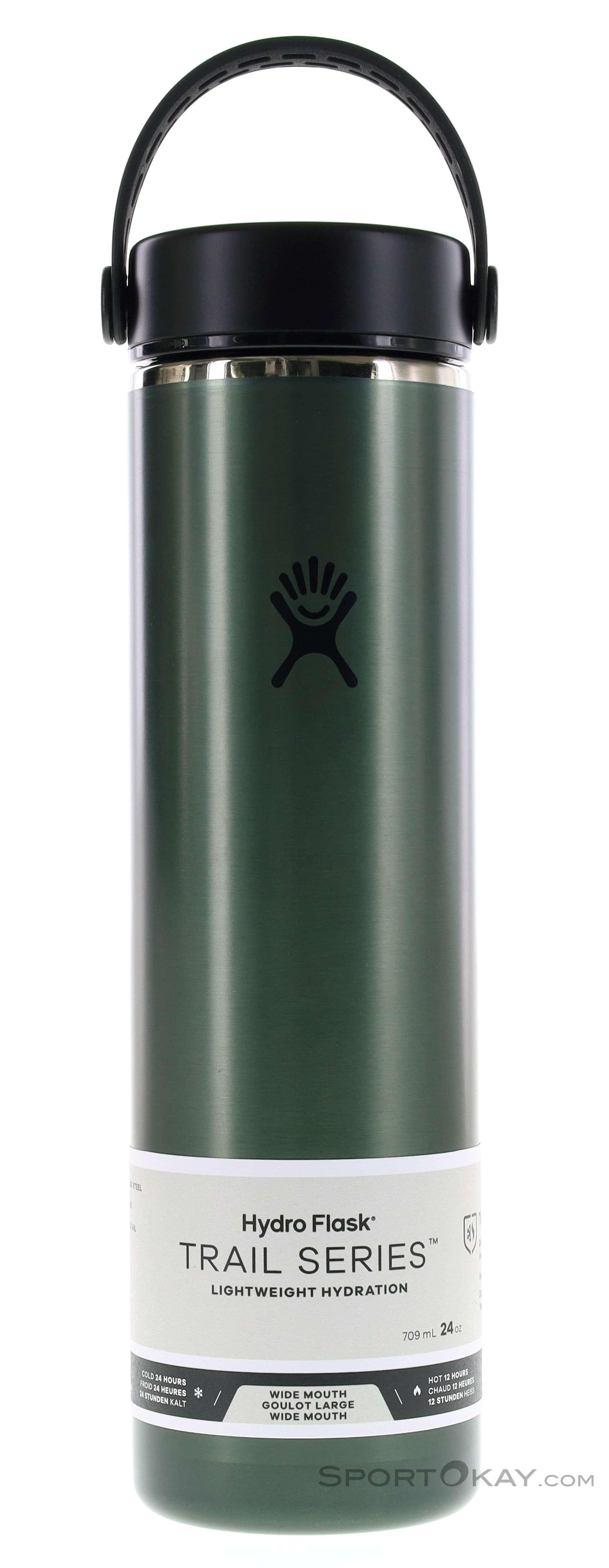 Hydro Flask Lightweight Wide Mouth Trail 709ml Thermosflasche, Hydro Flask, Grün, , , 0311-10109, 5638354072, 810096852267, N1-01.jpg