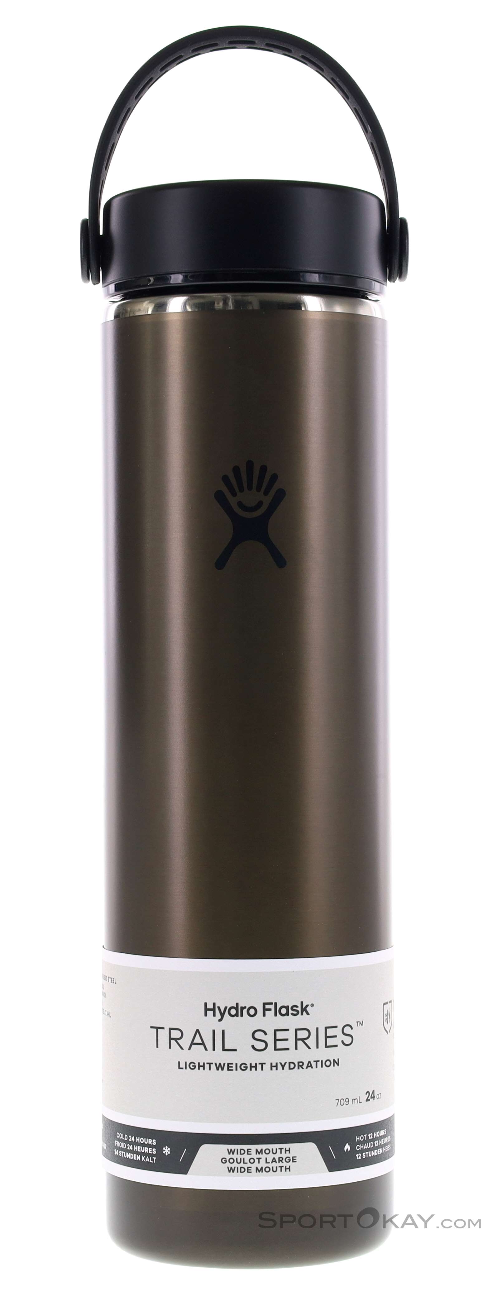 Hydro Flask Lightweight Wide Mouth Trail 709ml Thermosflasche, Hydro Flask, Braun, , , 0311-10109, 5638354073, 810096852212, N1-01.jpg