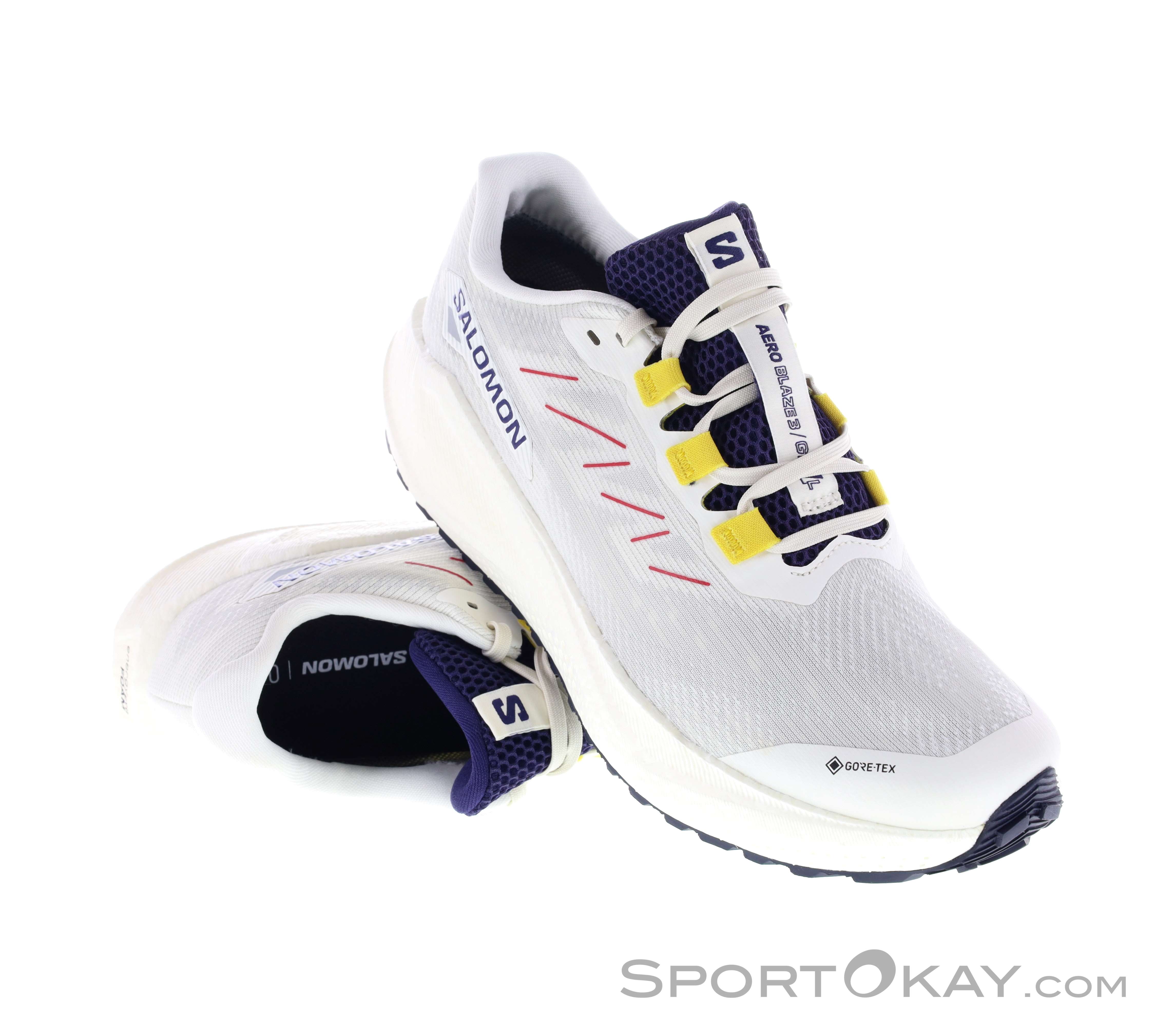 Salomon Aero Blaze 3 GRVL GTX Herren Traillaufschuhe Gore-Tex, Salomon, Weiss, , Herren, 0018-12096, 5638354144, 198720089778, N1-01.jpg