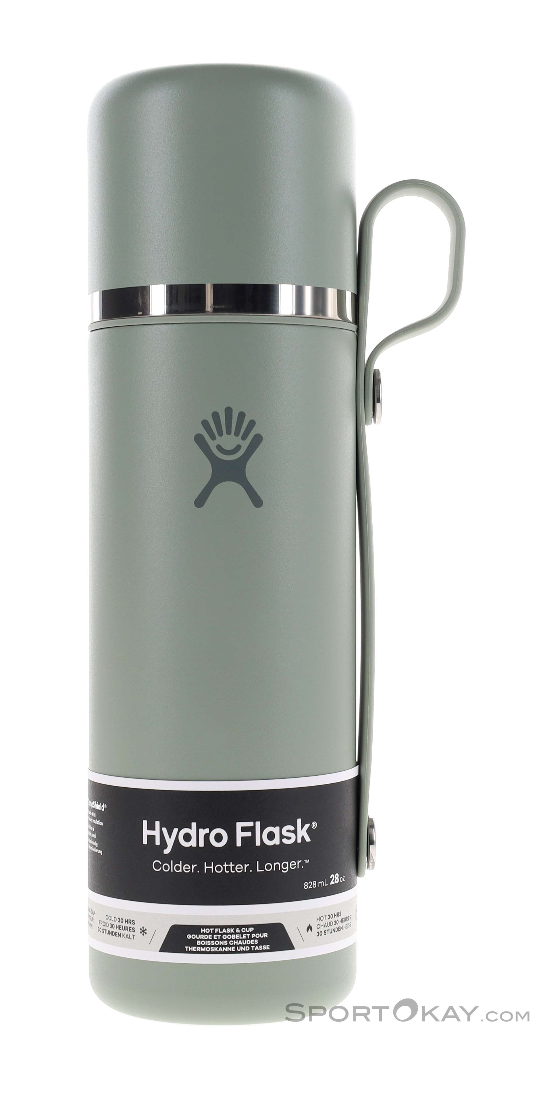 Hydro Flask Hot Flask & Cup 828ml Thermosflasche, Hydro Flask, Grün, , , 0311-10114, 5638359275, 840394212777, N1-01.jpg