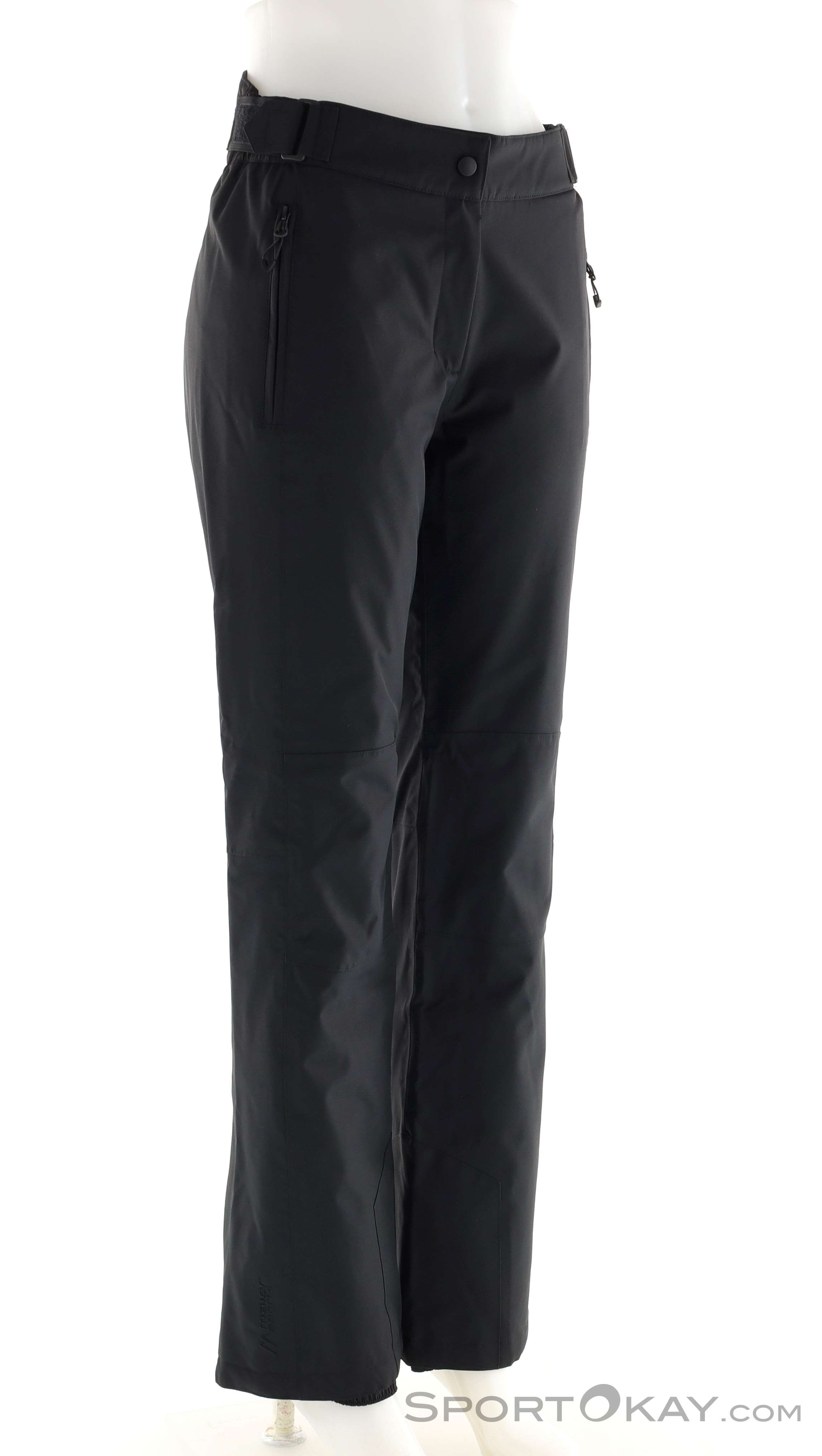 Maier Sports Dames Allissia Slim Skibroek Bordeaux Rood Maat 40 - www