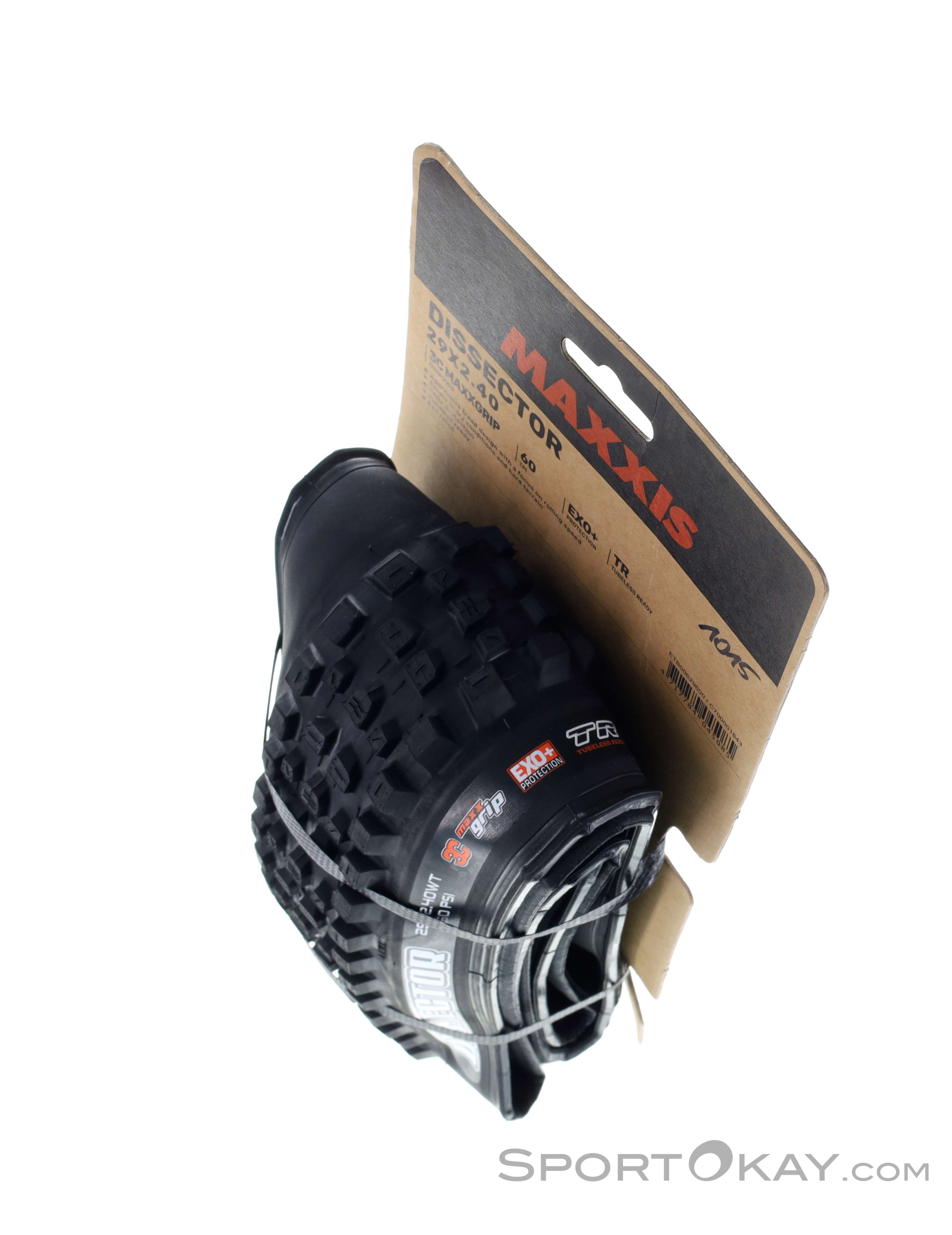 Pneu VTT Maxxis Dissector 29'' Tubeless Ready Souple Wide Trail (WT) Exo+ 3C Maxx Terra