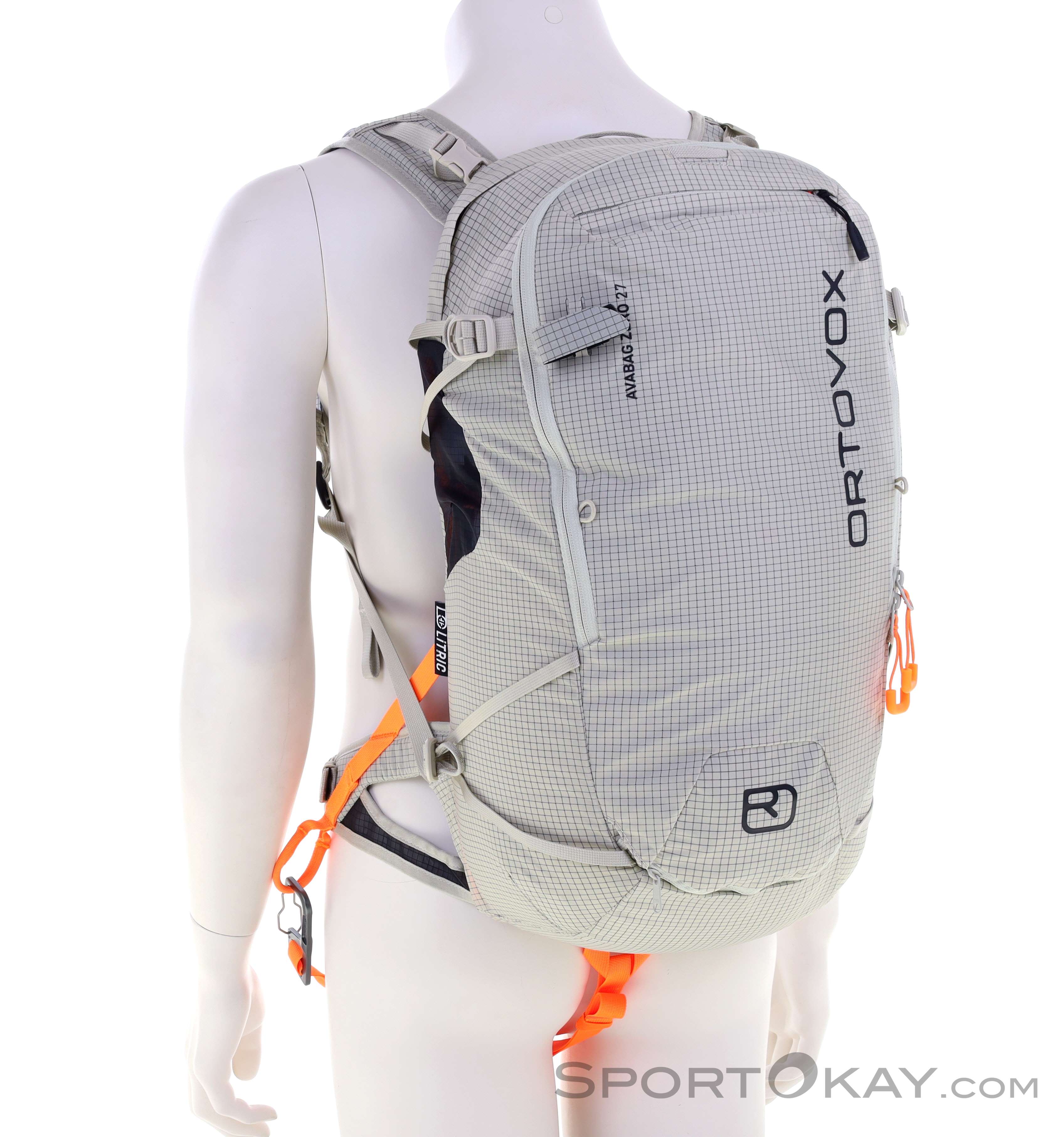 Ortovox Avabag Litric Zero 27l Airbagrucksack Elektronisch, Ortovox, Weiss, , , 0016-11898, 5638361117, 4255736215815, N1-01.jpg