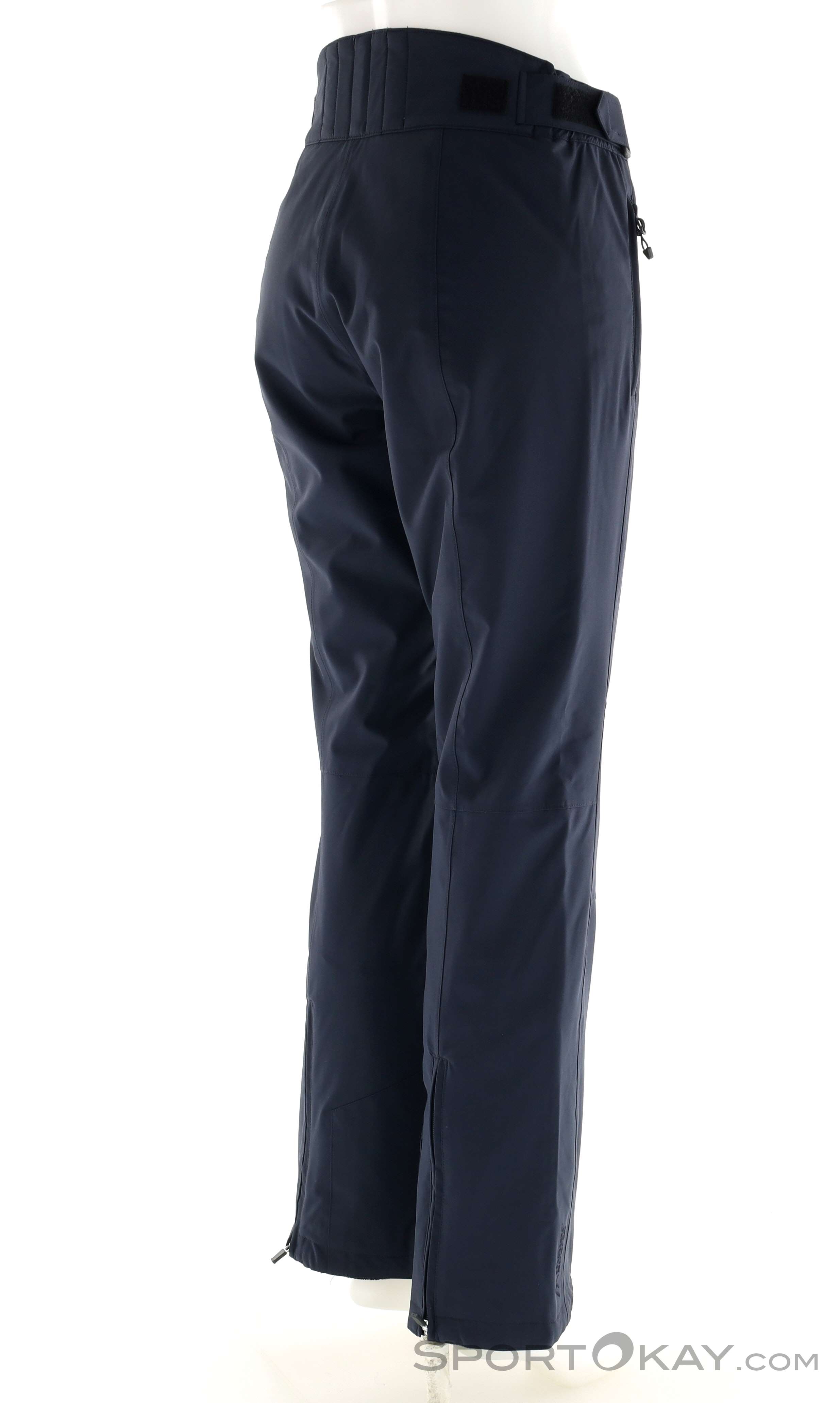 Maier Sports - Vroni skibroek zwart, extra lange skibroek dames, lange skikleding