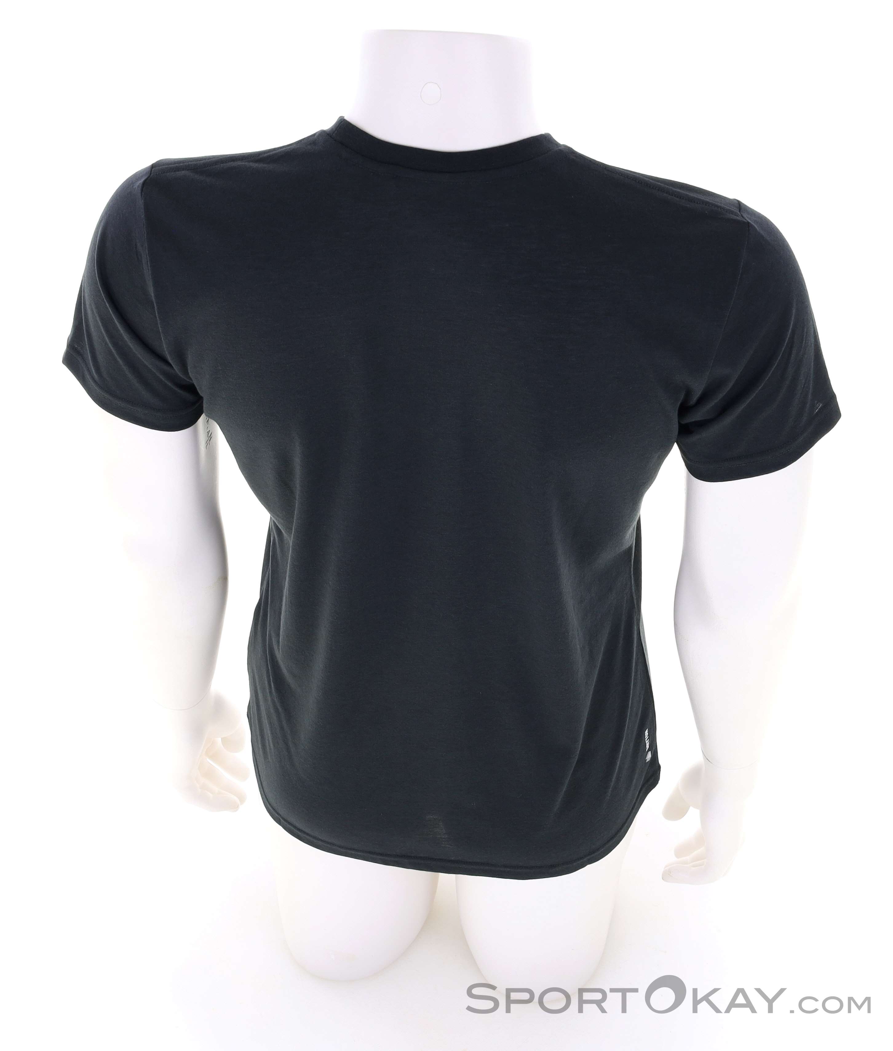 Salewa Technisches T-Shirt Solidlogo Dry 27340 Grün Regular Fit