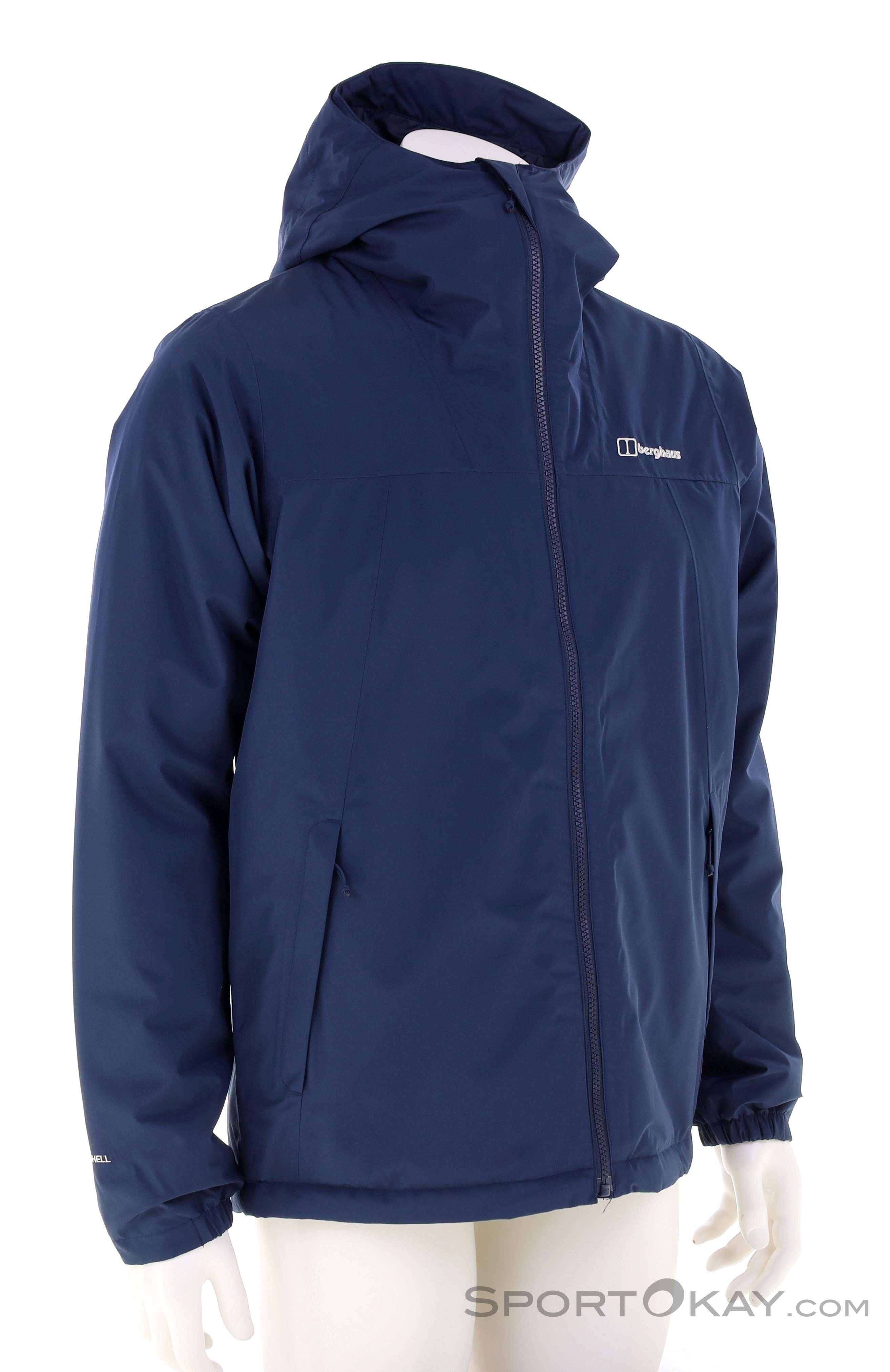 Veste Berghaus Hydroloft Puffer Homme – Bleu Et Rouge – Taille M – Occasion TBE