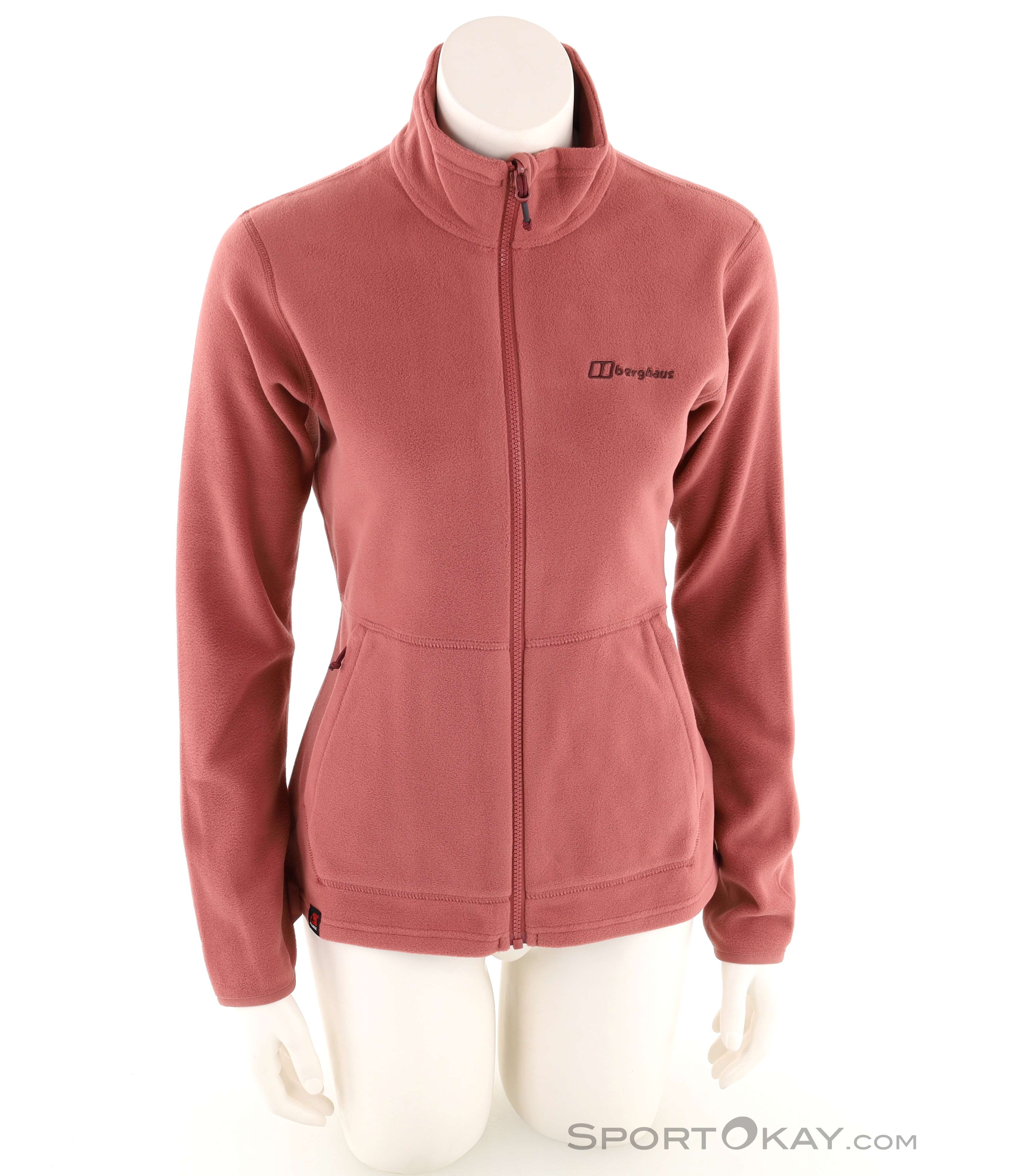 Pull Polaire Berghaus Femme, Taille UK 16, Rose, 1/4 Zip, Randonnée